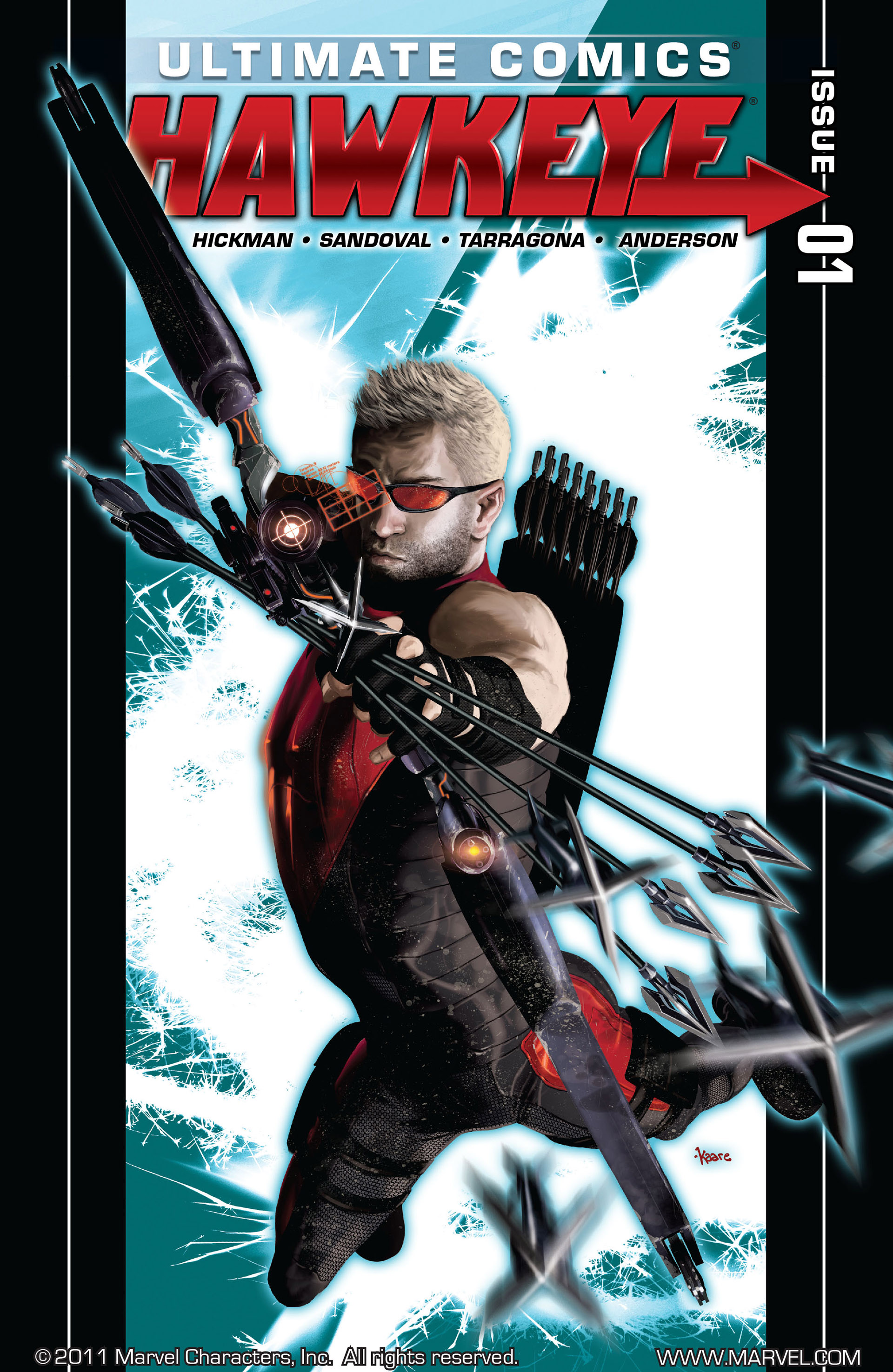 Read online Ultimate Comics Hawkeye comic -  Issue #1 - 1