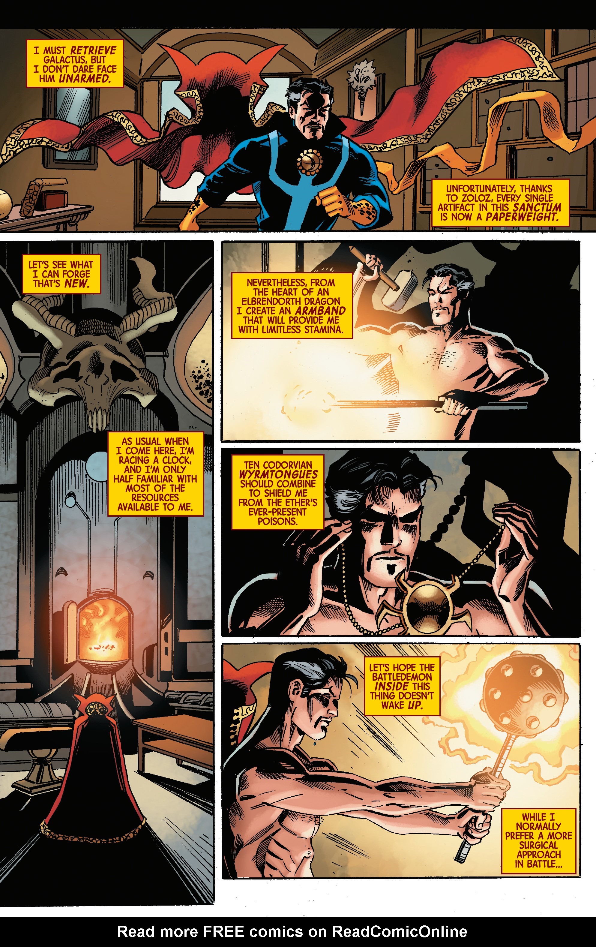 Read online Doctor Strange (2018) comic -  Issue #12 - 18