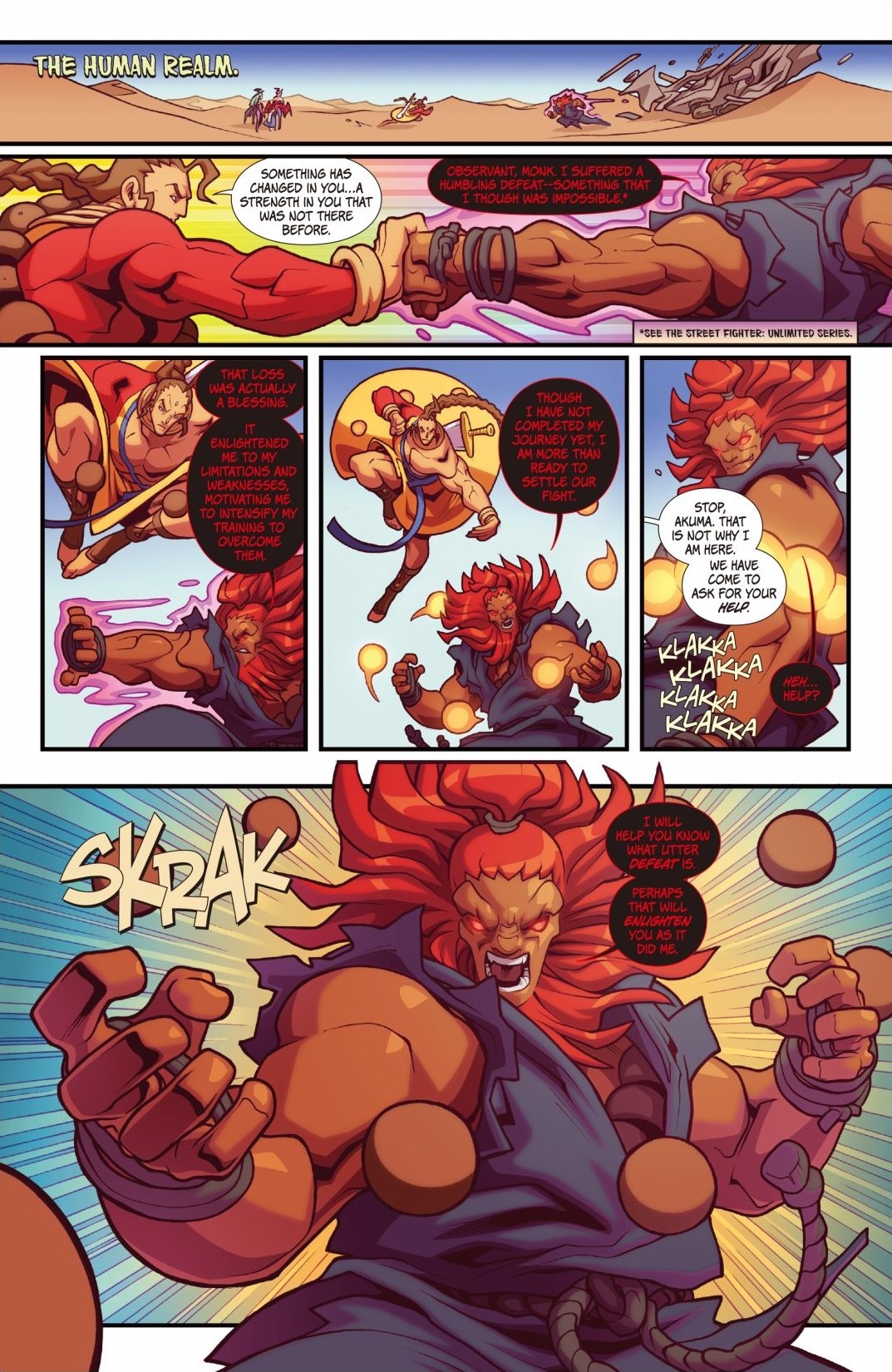 Read online Street Fighter VS Darkstalkers comic -  Issue #5 - 15