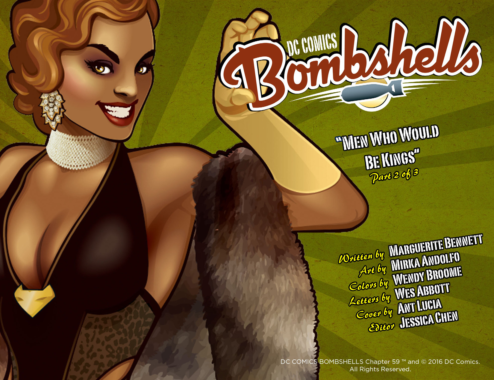 Read online DC Comics: Bombshells comic -  Issue #59 - 2