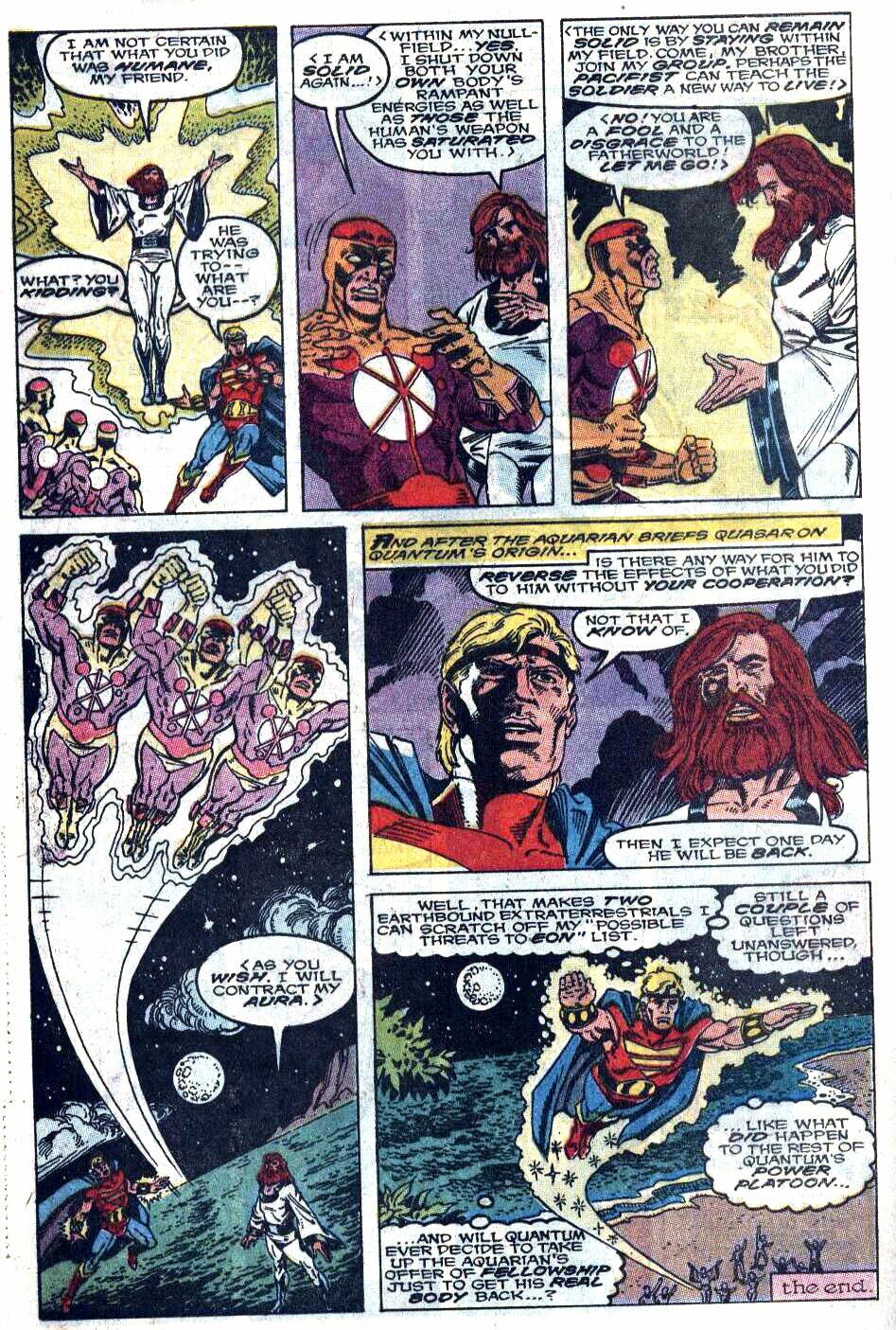 Read online Quasar comic -  Issue #4 - 23