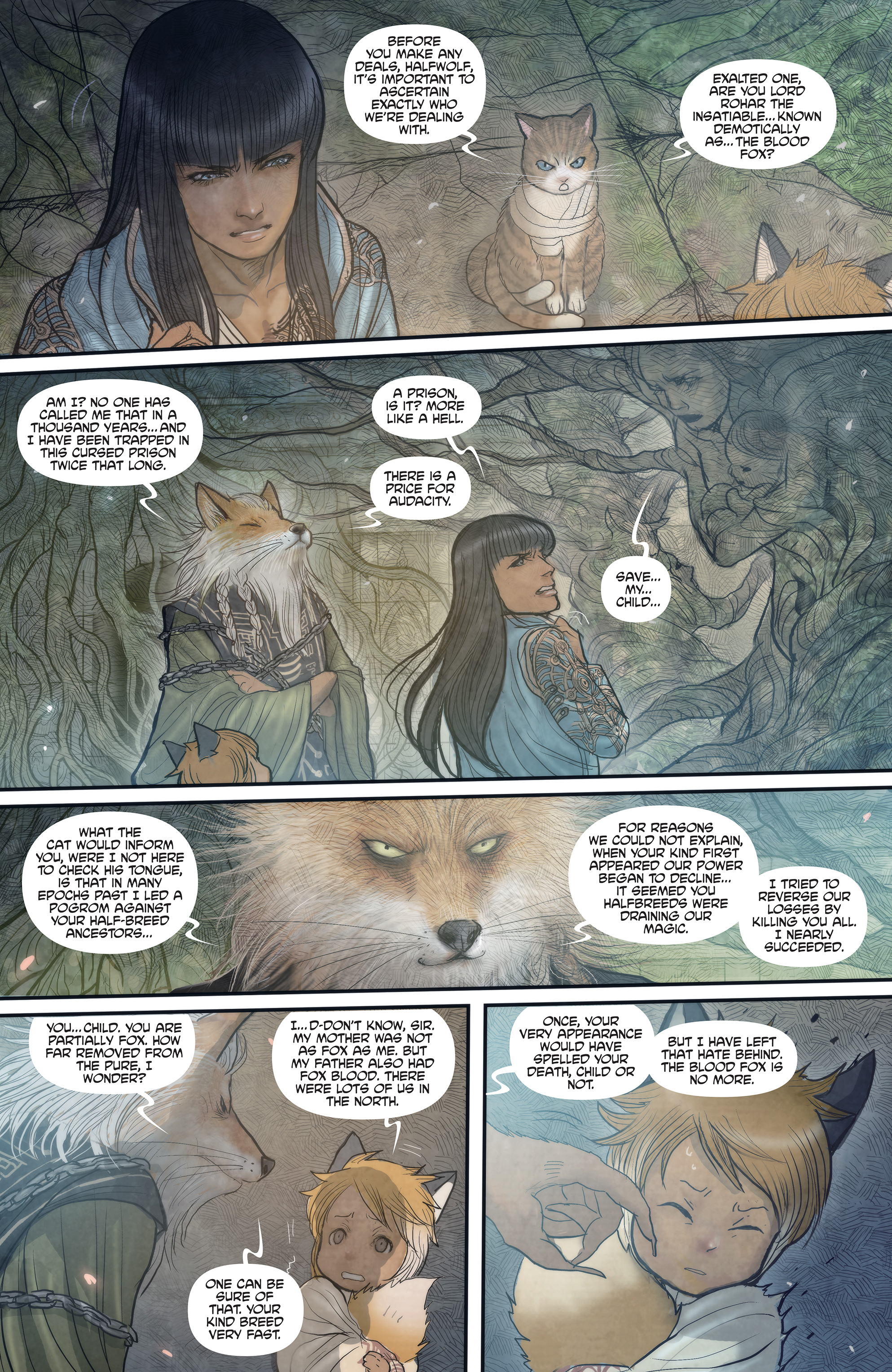 Read online Monstress comic -  Issue #11 - 8