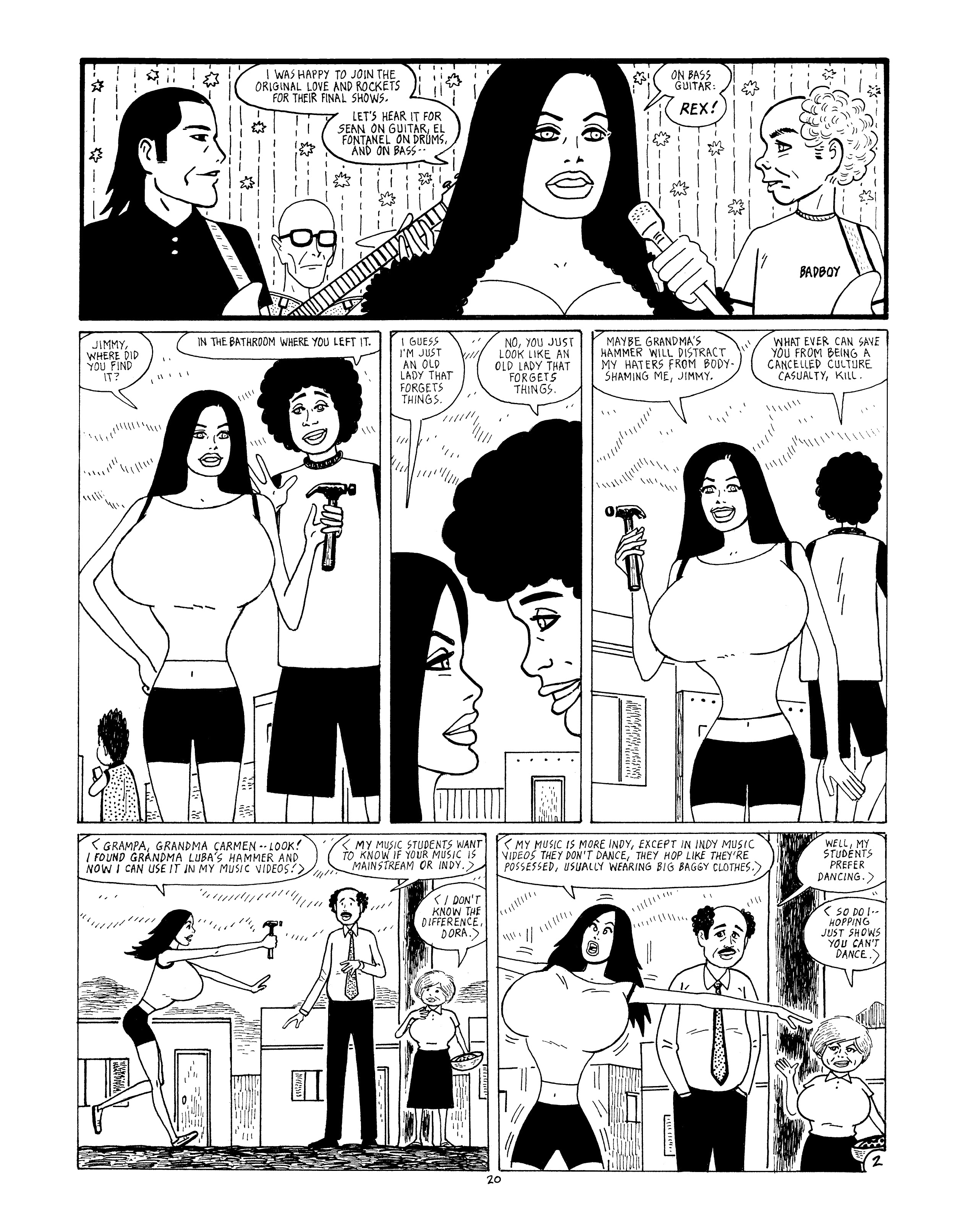 Read online Love and Rockets (2016) comic -  Issue #9 - 22
