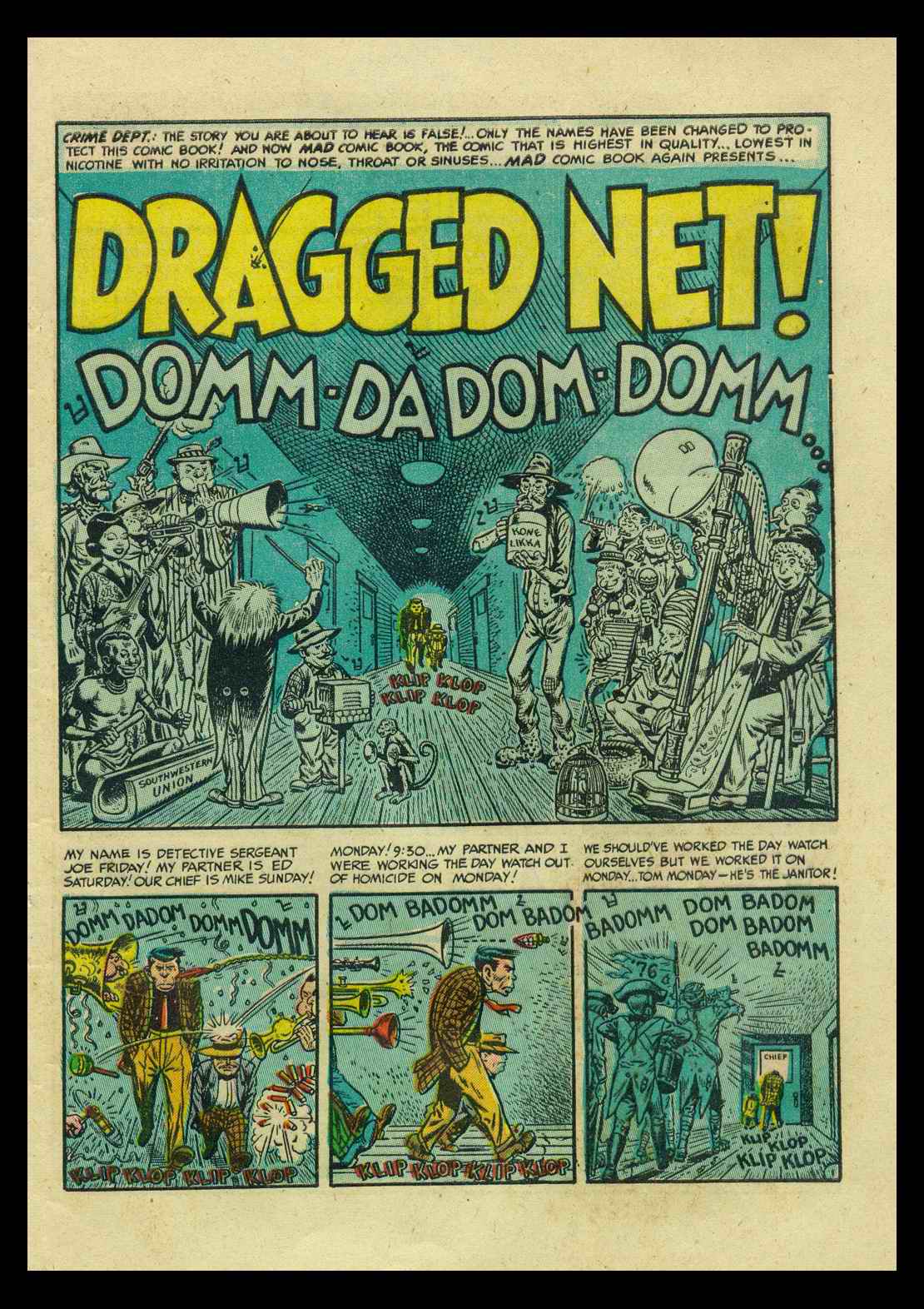 Read online MAD comic -  Issue #11 - 27