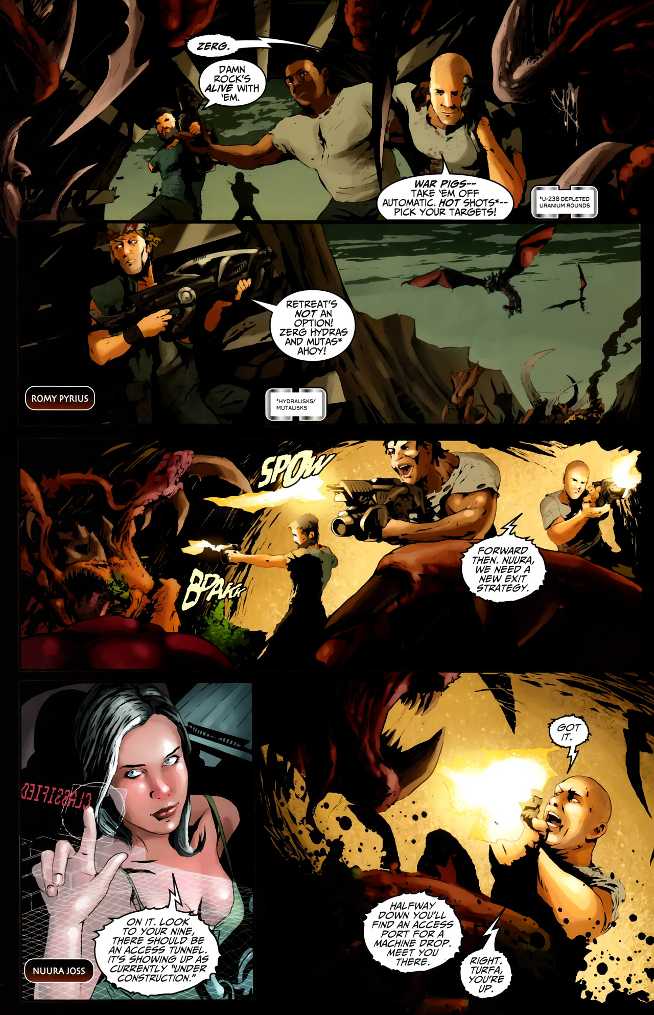 Read online StarCraft comic -  Issue #1 - 5