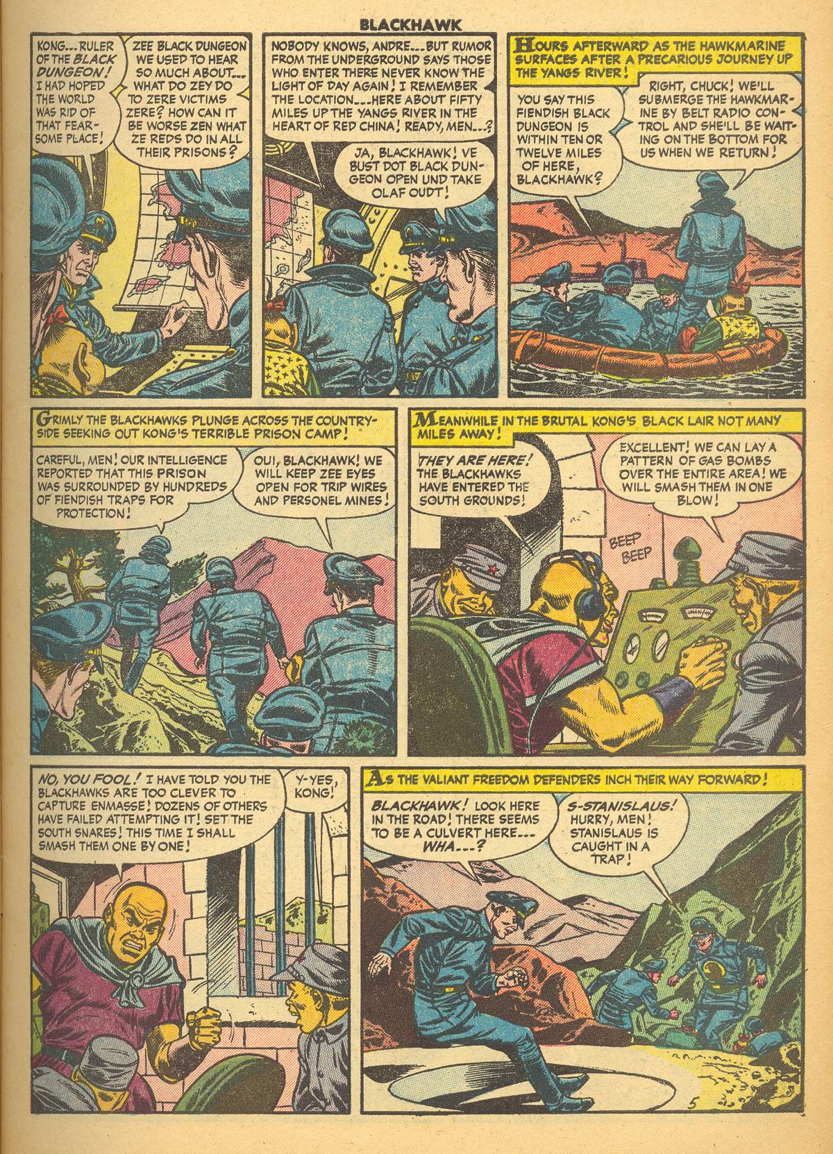 Read online Blackhawk (1957) comic -  Issue #92 - 7