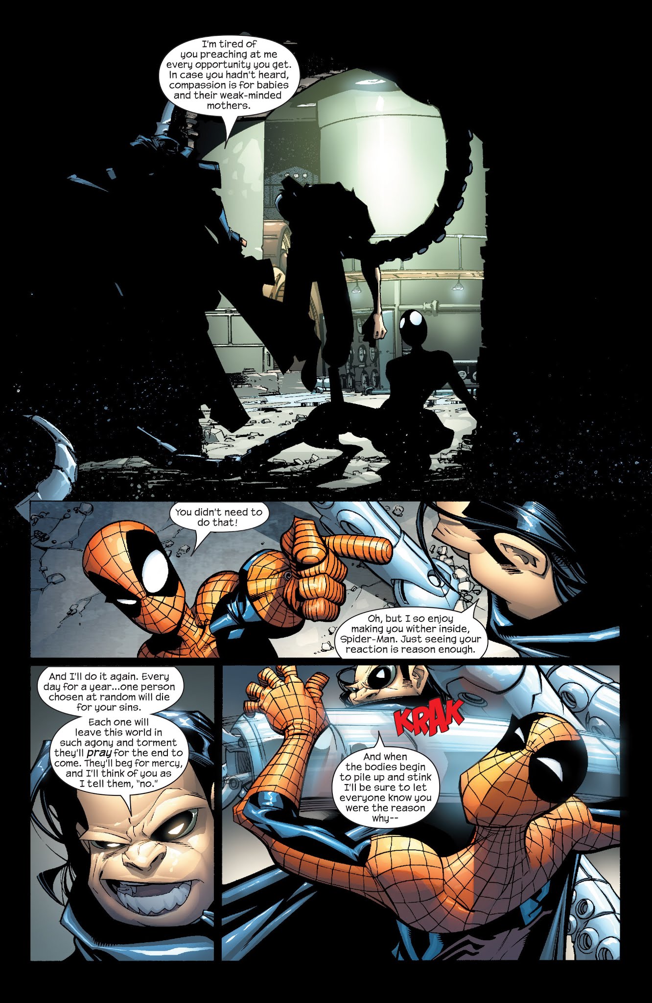 Read online The Spectacular Spider-Man (2003) comic -  Issue # _TPB 2 - 115