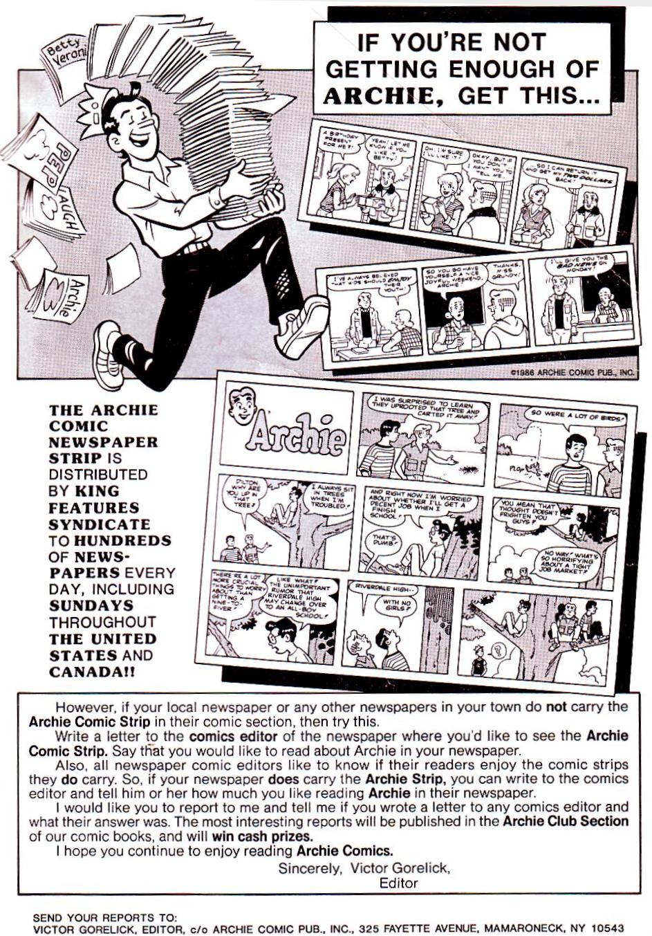 Read online Life With Archie (1958) comic -  Issue #255 - 35