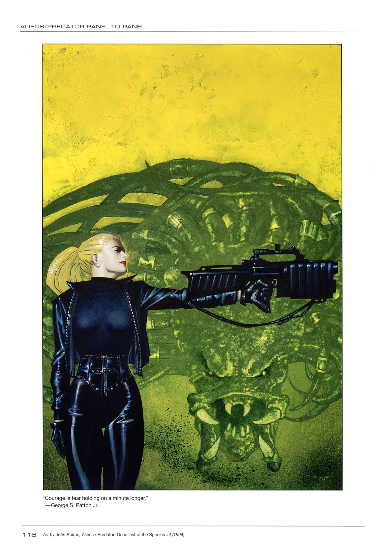 Read online Aliens/Predator: Panel to Panel comic -  Issue # TPB (Part 2) - 10