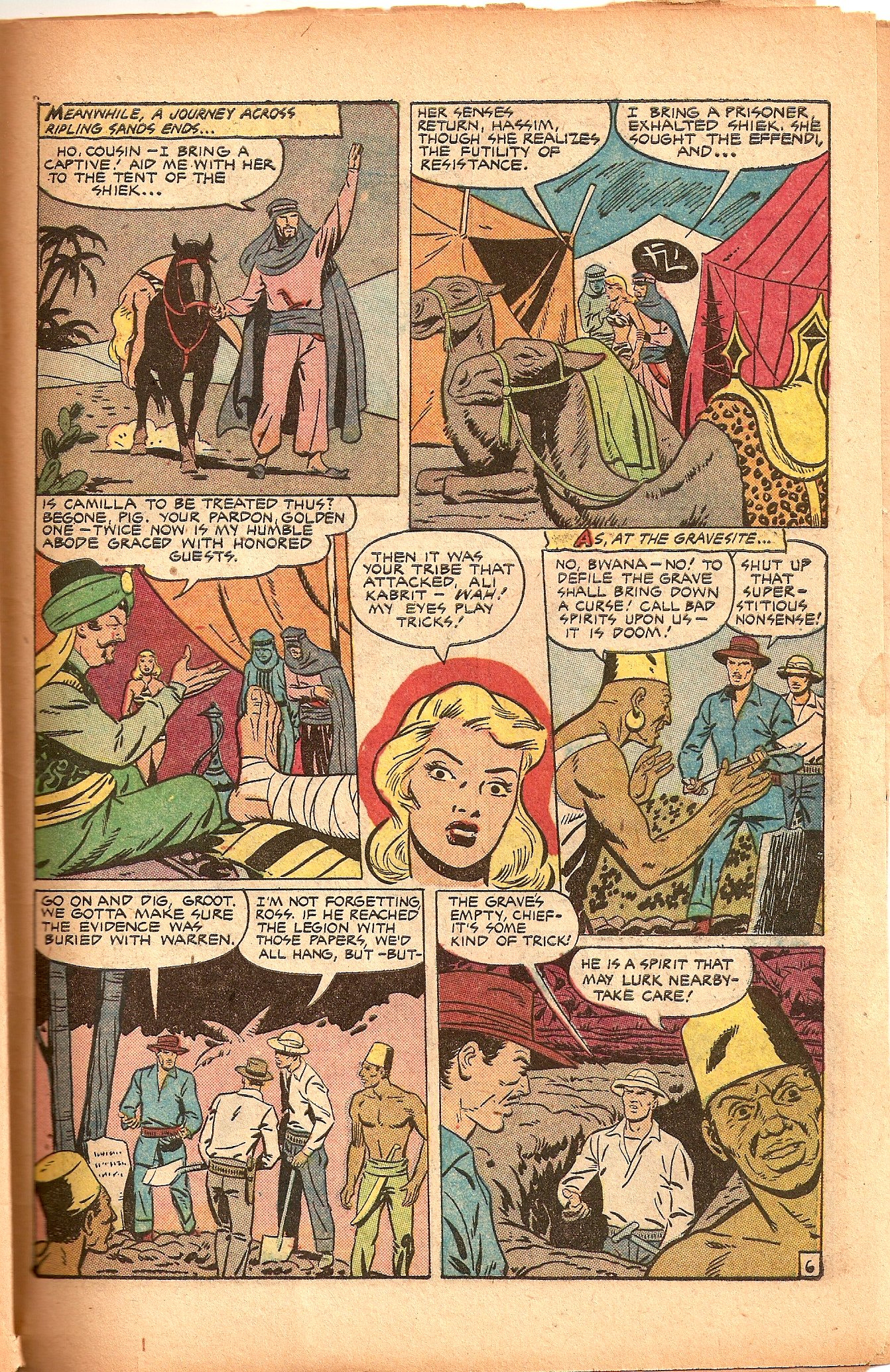 Read online Jungle Comics comic -  Issue #139 - 45