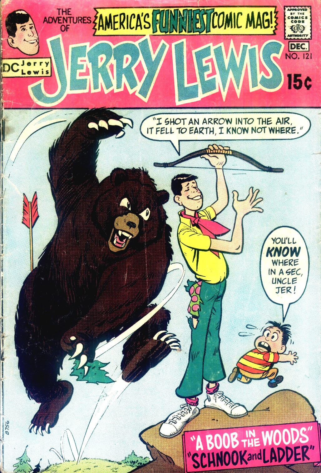 Read online The Adventures of Jerry Lewis comic -  Issue #121 - 1