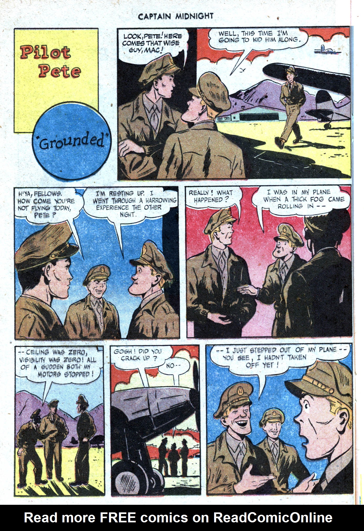 Read online Captain Midnight (1942) comic -  Issue #54 - 22
