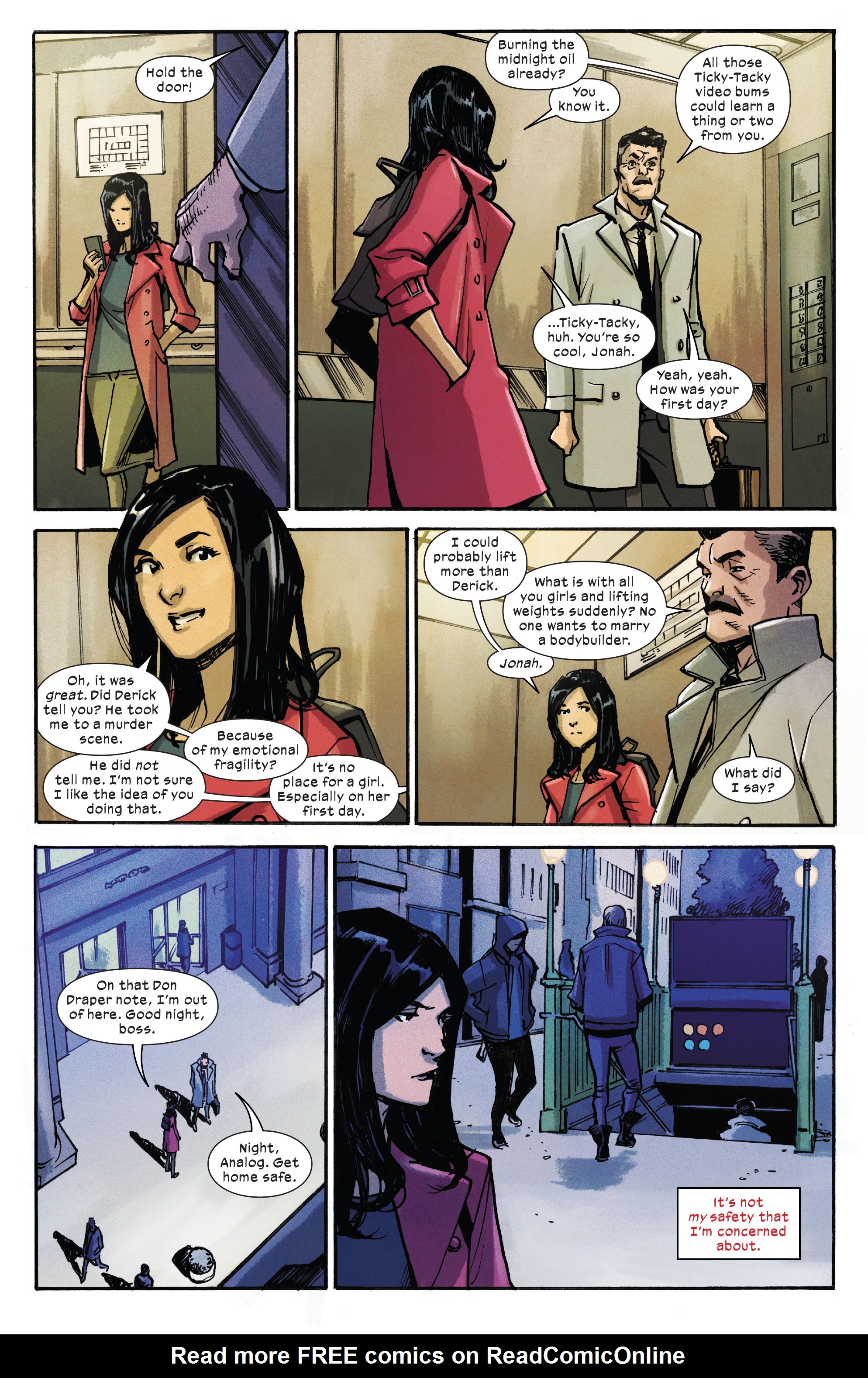 Read online Silk (2021) comic -  Issue #1 - 15