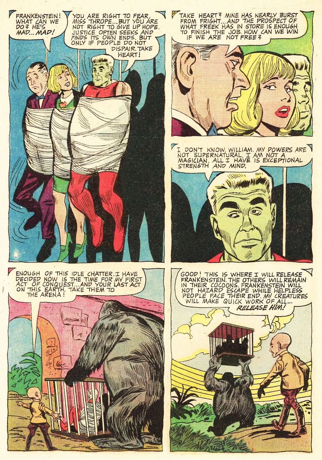 Read online Frankenstein (1964) comic -  Issue #4 - 13