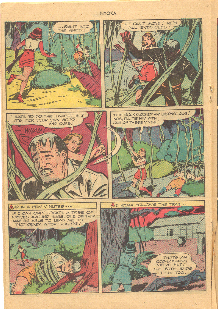 Read online Nyoka the Jungle Girl (1945) comic -  Issue #24 - 18
