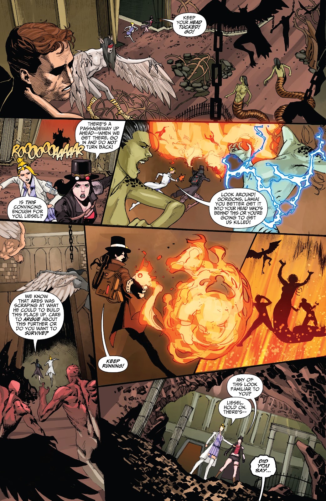 Van Helsing: Return of the League of Monsters issue 2 - Page 11