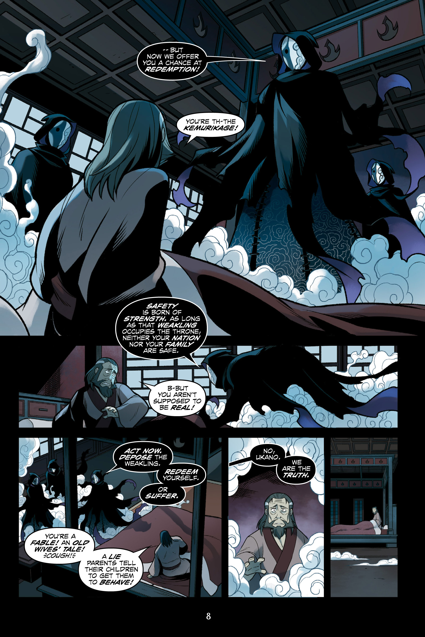 Read online Nickelodeon Avatar: The Last Airbender - Smoke and Shadow comic -  Issue # Part 1 - 8