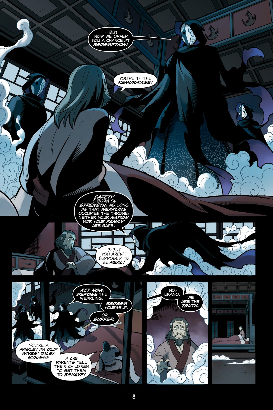 Nickelodeon Avatar: The Last Airbender - Smoke and Shadow issue Part 1 - Page 8