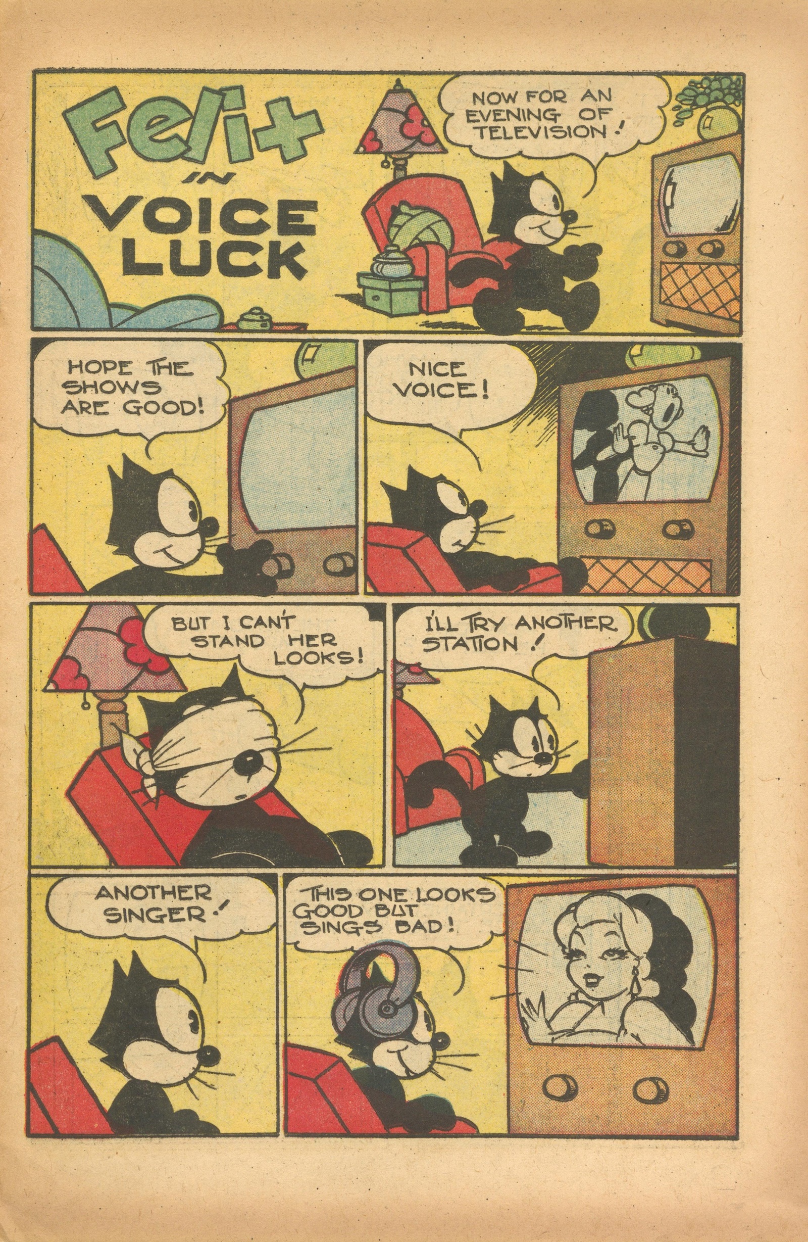 Read online Felix the Cat (1951) comic -  Issue #22 - 15