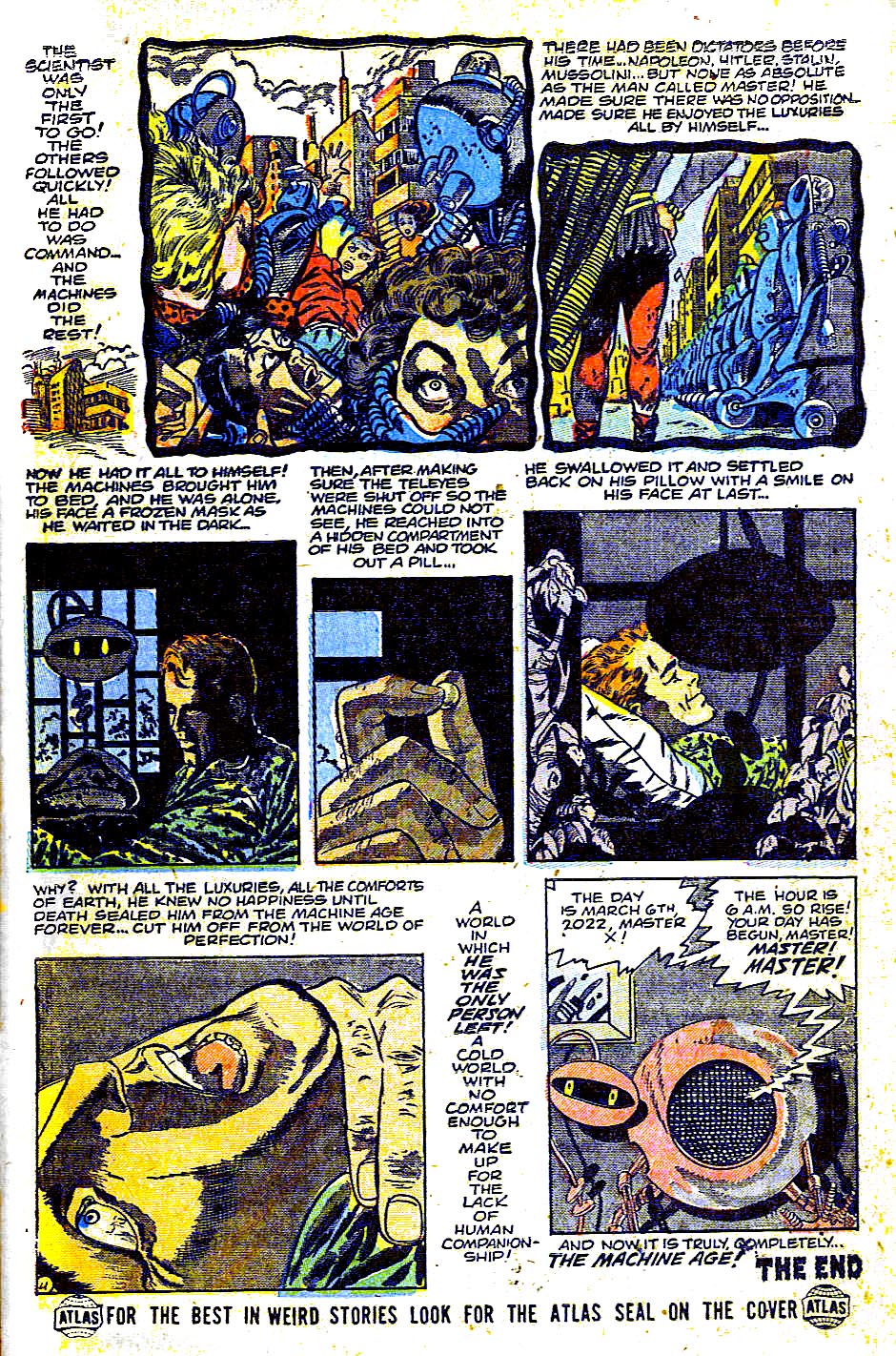 Read online Uncanny Tales comic -  Issue #18 - 19