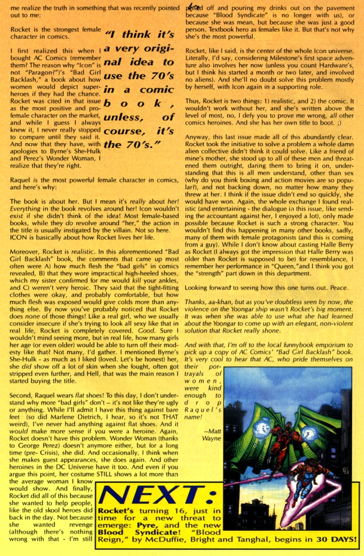 Read online Icon comic -  Issue #37 - 34