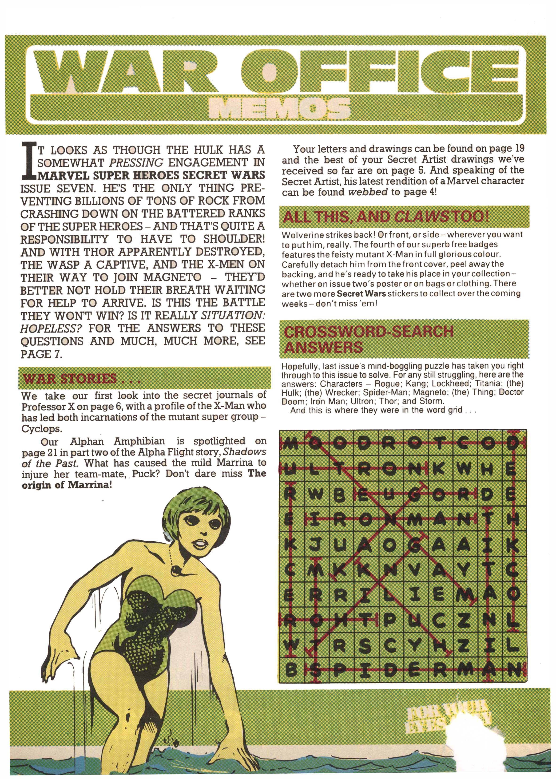 Read online Secret Wars (1985) comic -  Issue #7 - 2