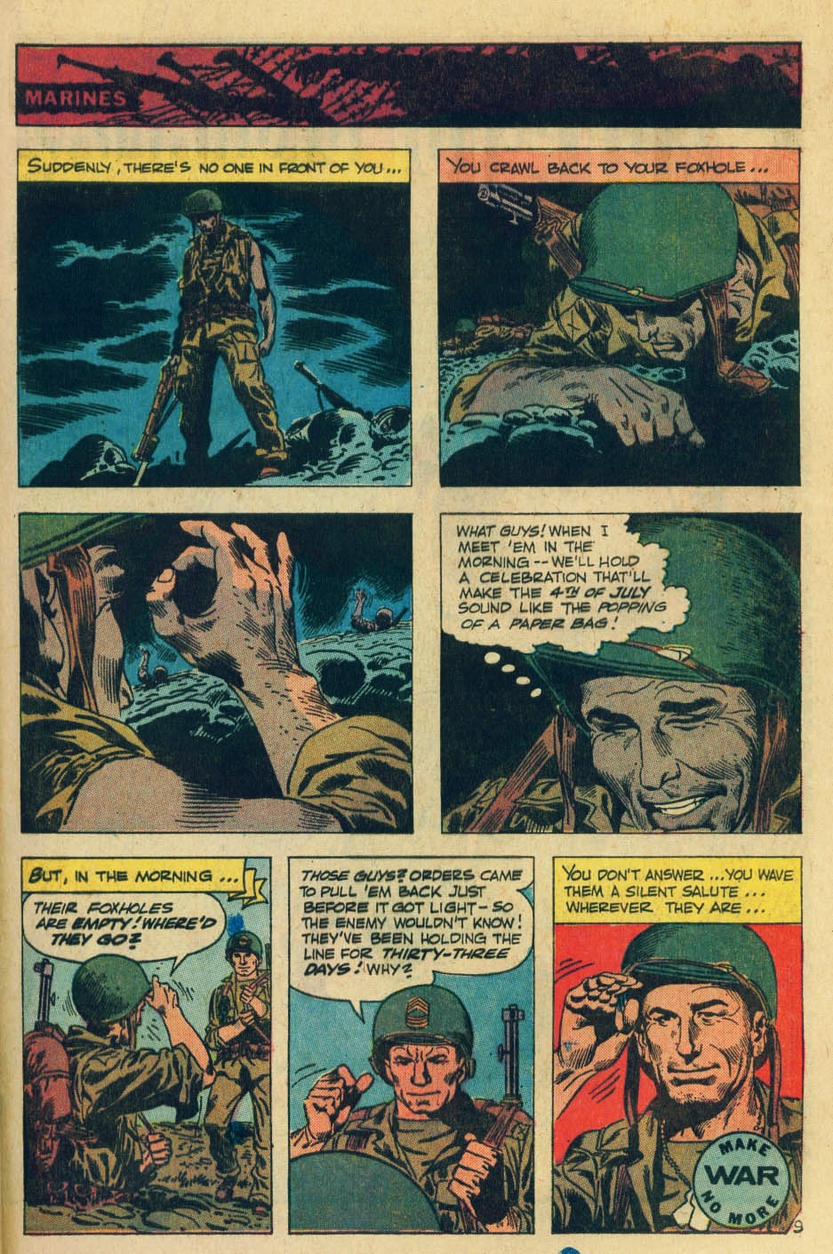 Read online G.I. Combat (1952) comic -  Issue #154 - 37