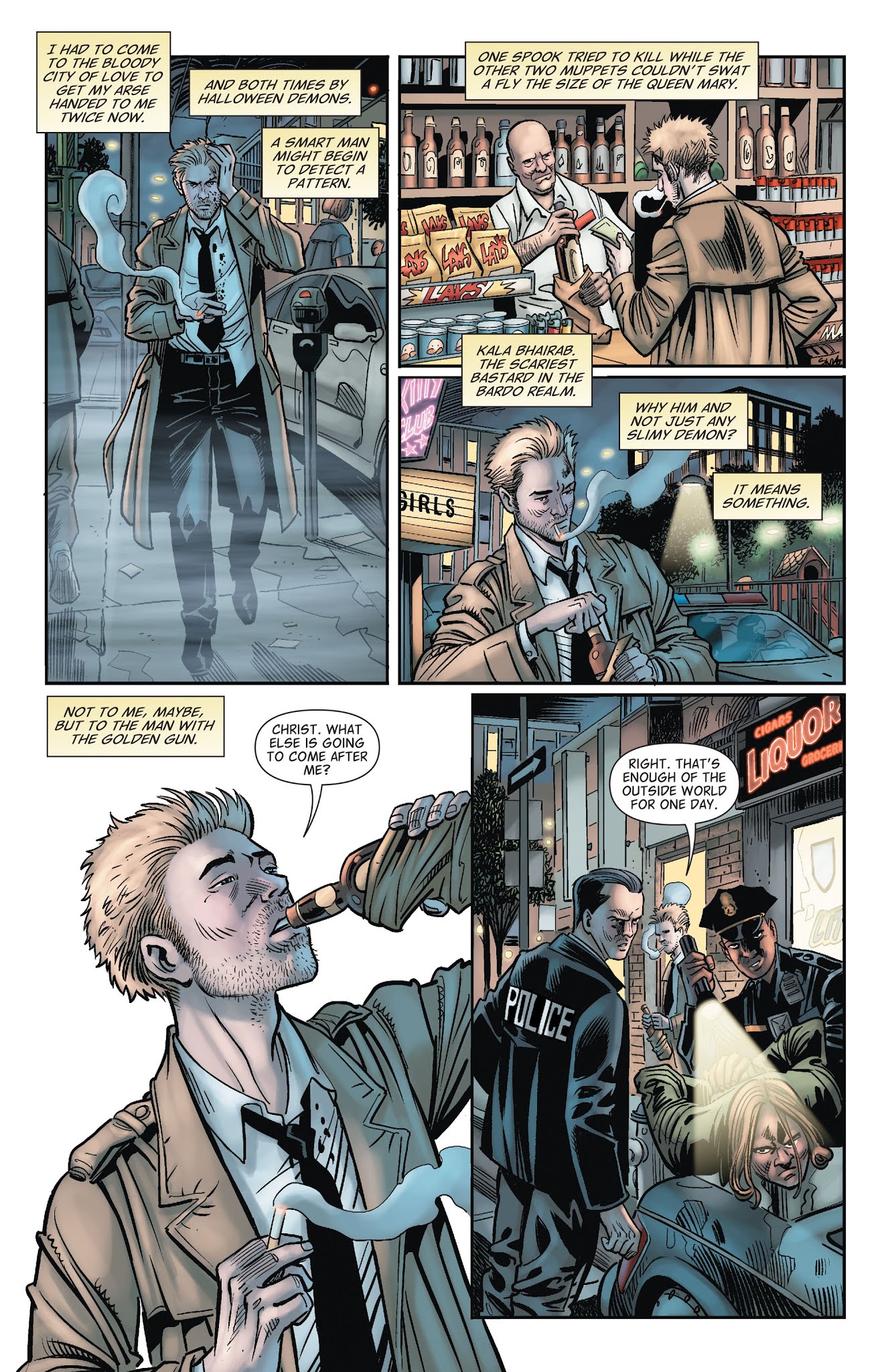 Read online The Hellblazer comic -  Issue # _TPB 3 - 89
