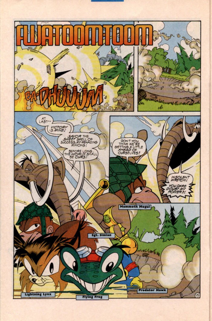 Read online Sonic Super Special comic -  Issue #1 - Sonic Vs. Knuckles Battle Royal - 17