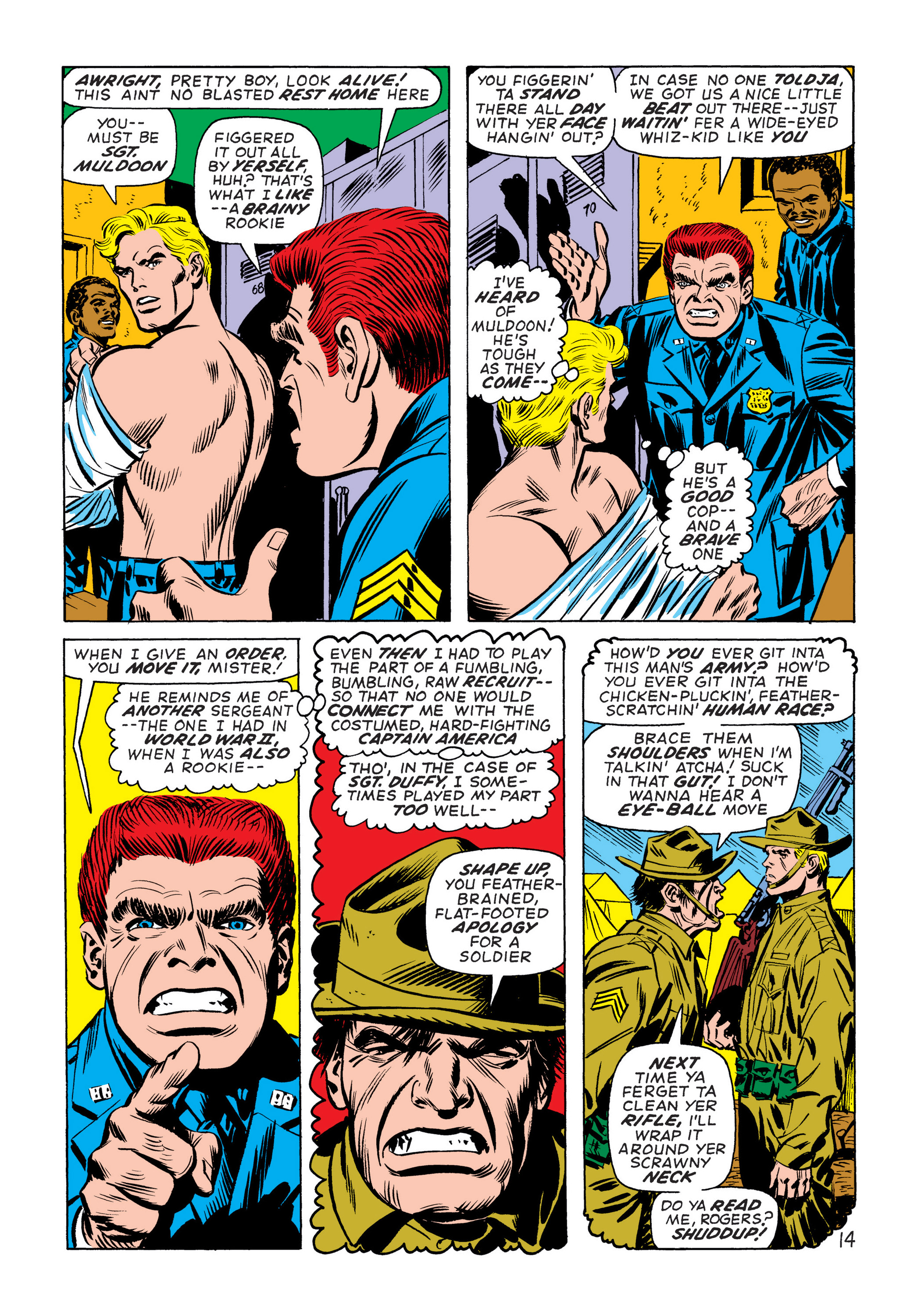 Read online Marvel Masterworks: Captain America comic -  Issue # TPB 6 (Part 1) - 62