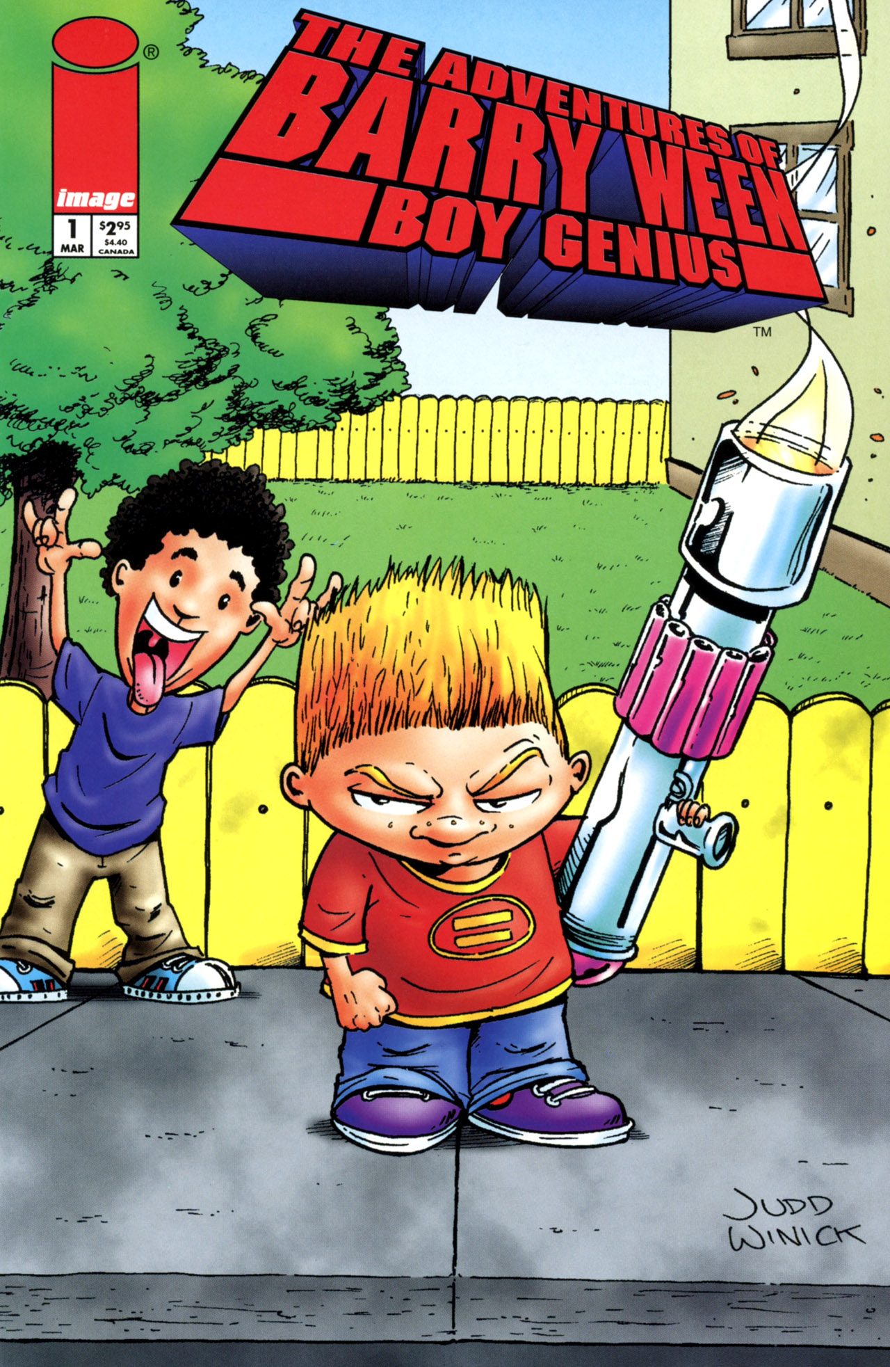 Read online The Adventures of Barry Ween, Boy Genius comic -  Issue #1 - 1