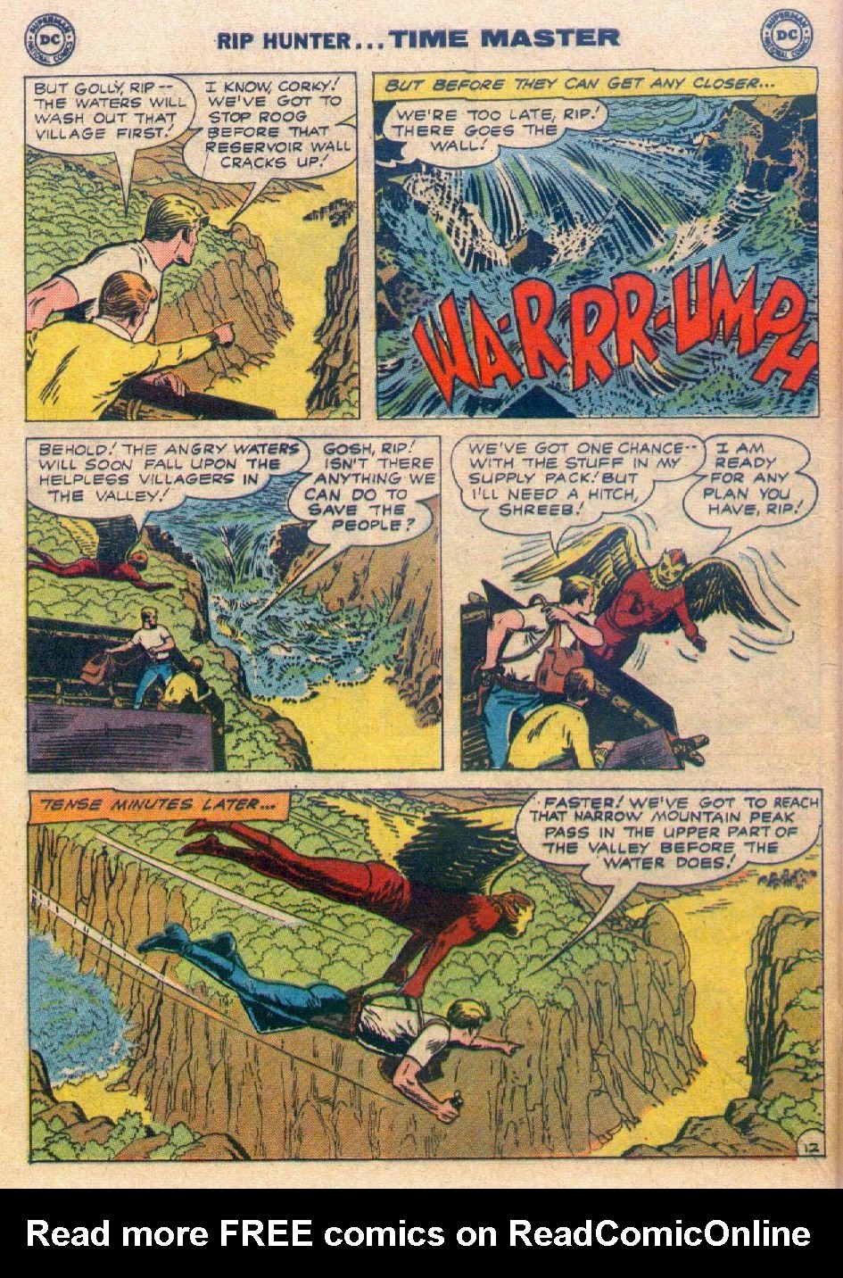 Read online Rip Hunter...Time Master comic -  Issue #4 - 16