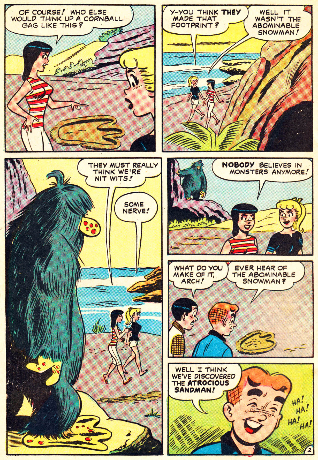 Read online Archie's Girls Betty and Veronica comic -  Issue #72 - 4