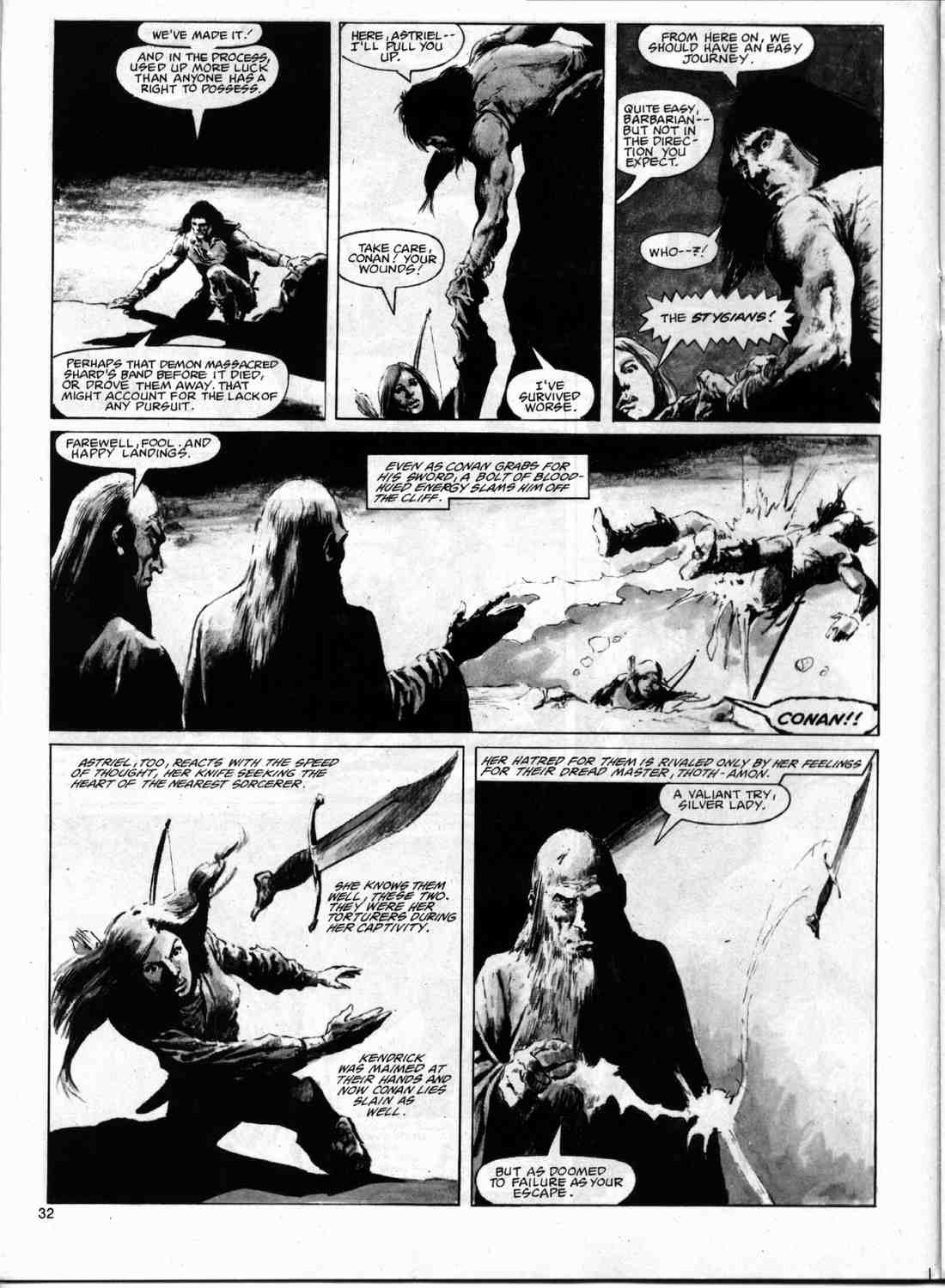 Read online The Savage Sword Of Conan comic -  Issue #74 - 31