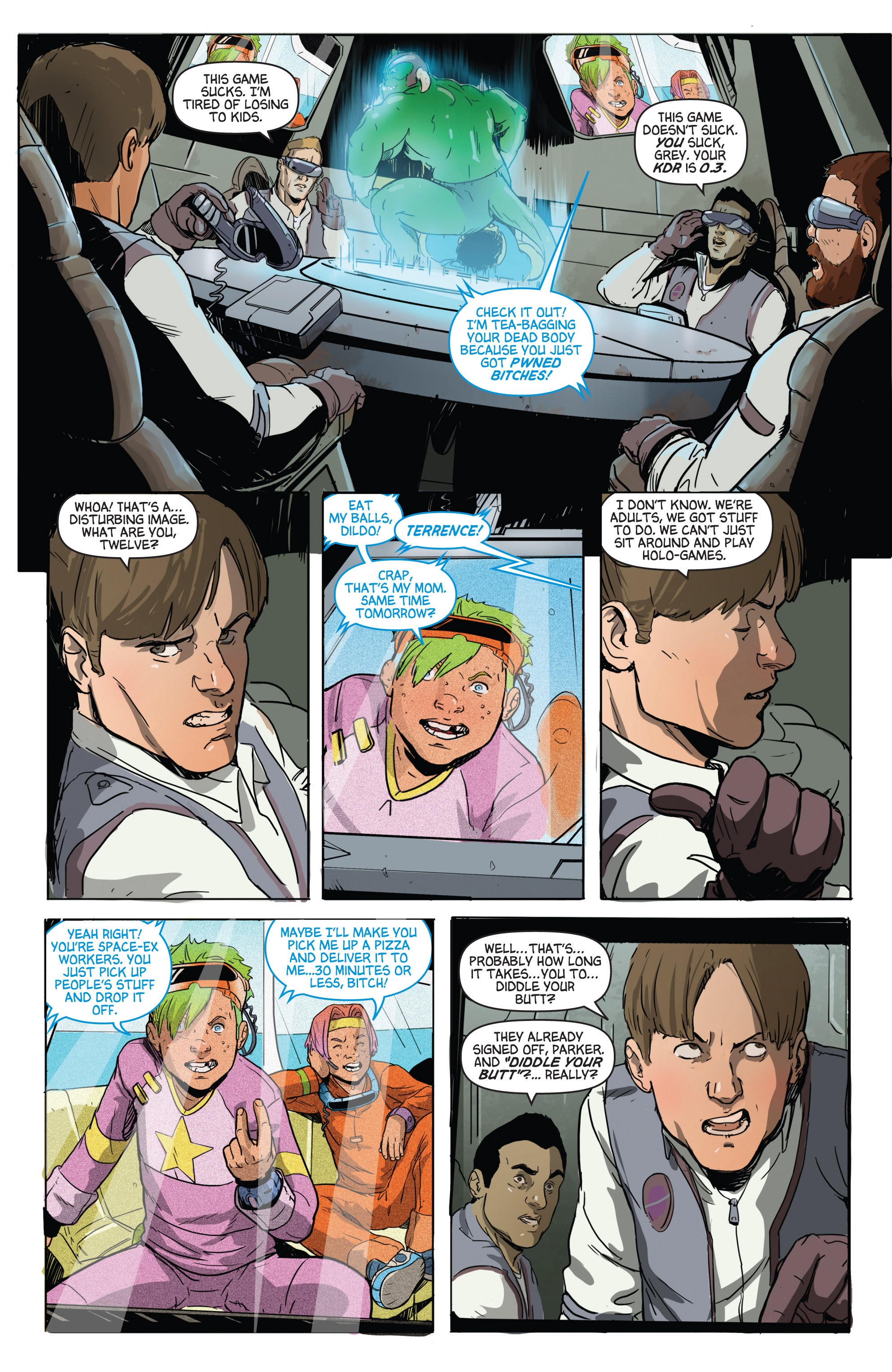 Read online Aliens vs. Parker comic -  Issue #1 - 8