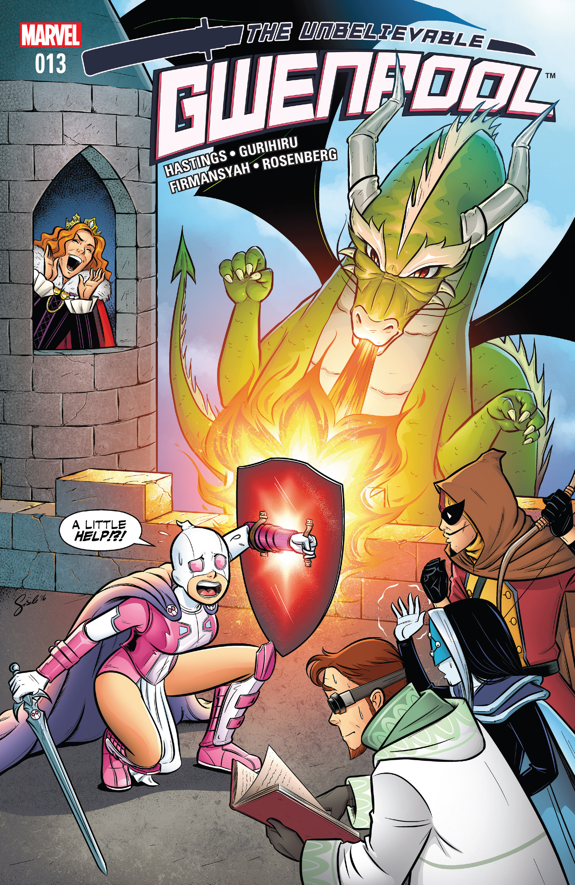 Read online The Unbelievable Gwenpool comic -  Issue #13 - 1