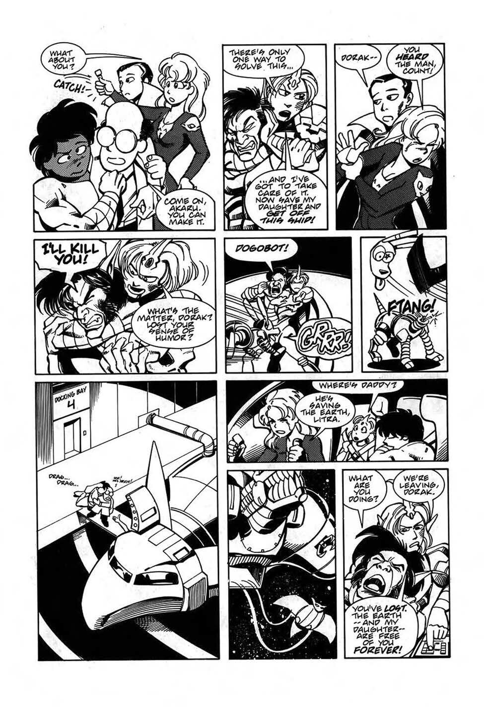 Read online Ninja High School (1986) comic -  Issue #49 - 22