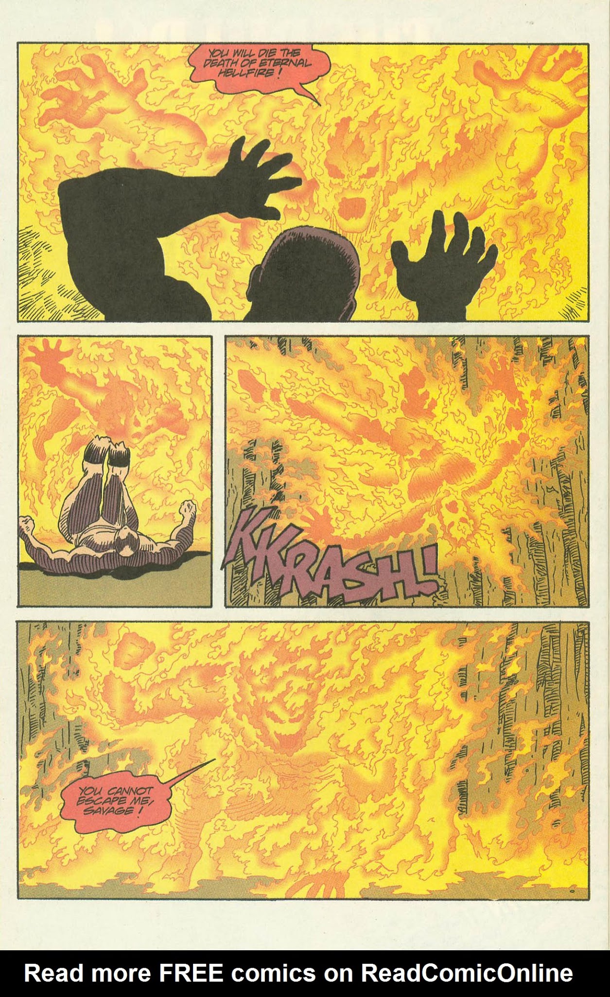 Read online Doc Savage: Curse of the Fire God comic -  Issue #4 - 22