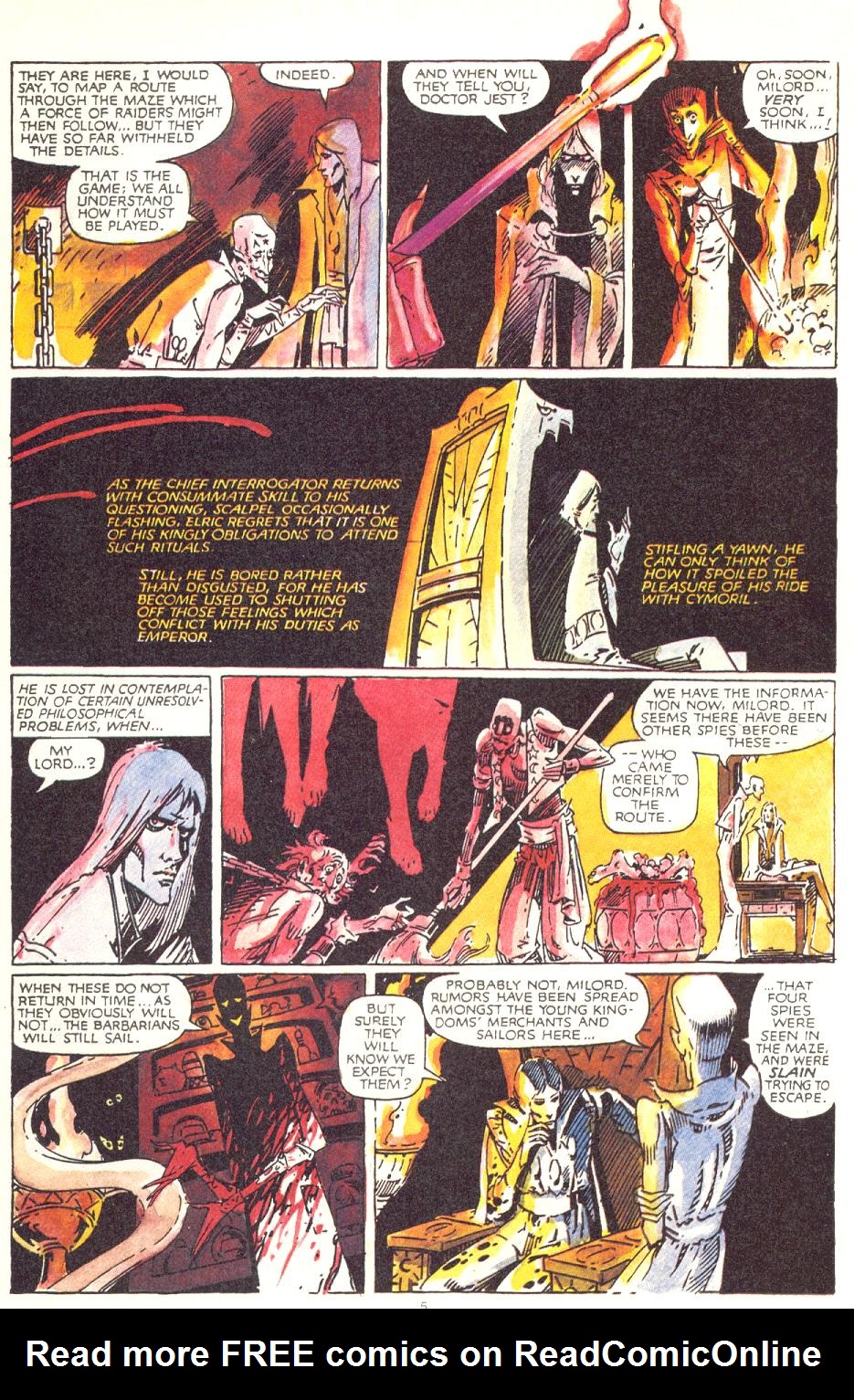 Read online Elric (1983) comic -  Issue #2 - 6