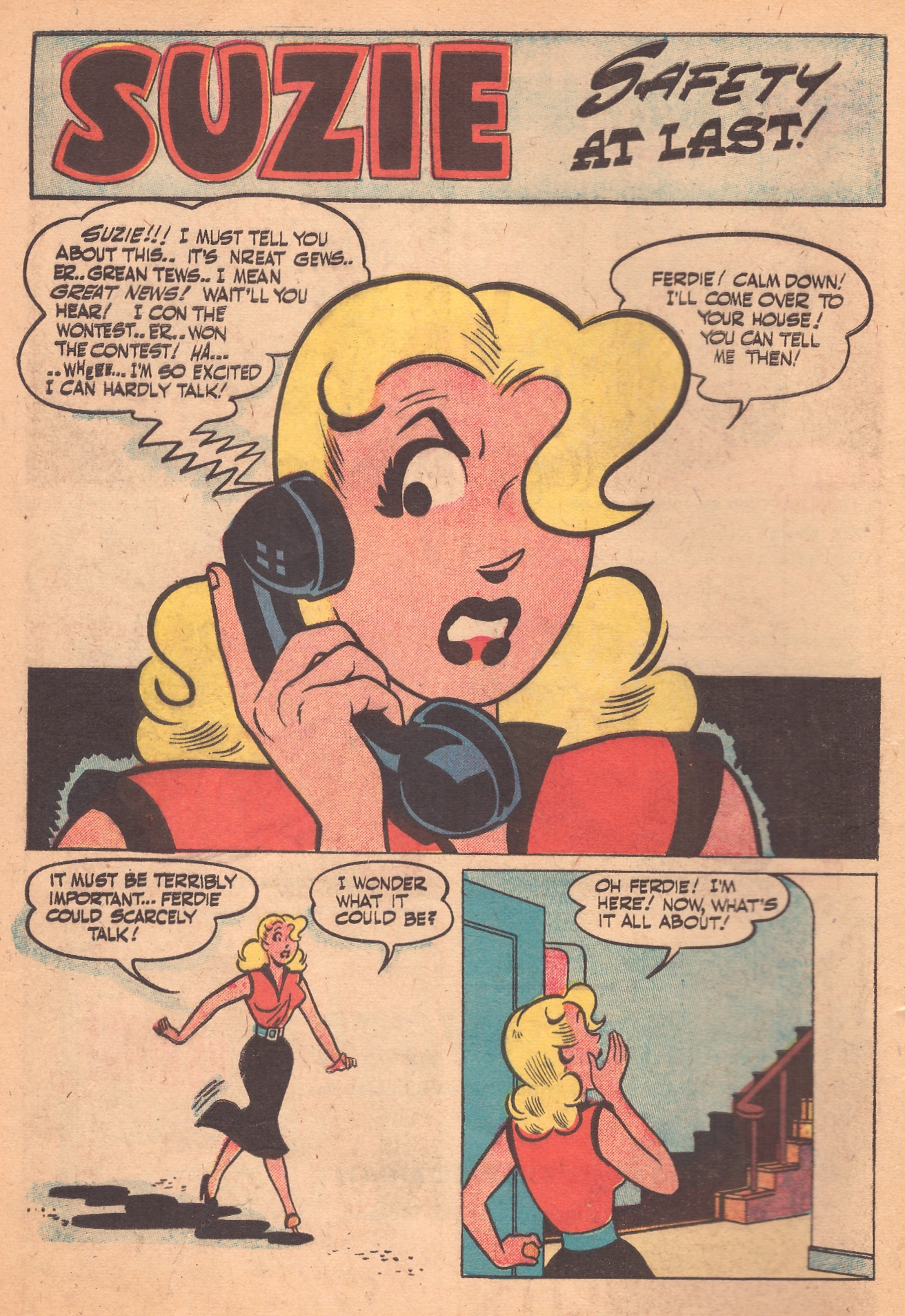 Read online Suzie Comics comic -  Issue #95 - 11