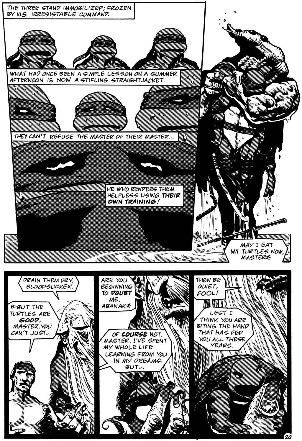 Read online Teenage Mutant Ninja Turtles (1984) comic -  Issue #26 - 22