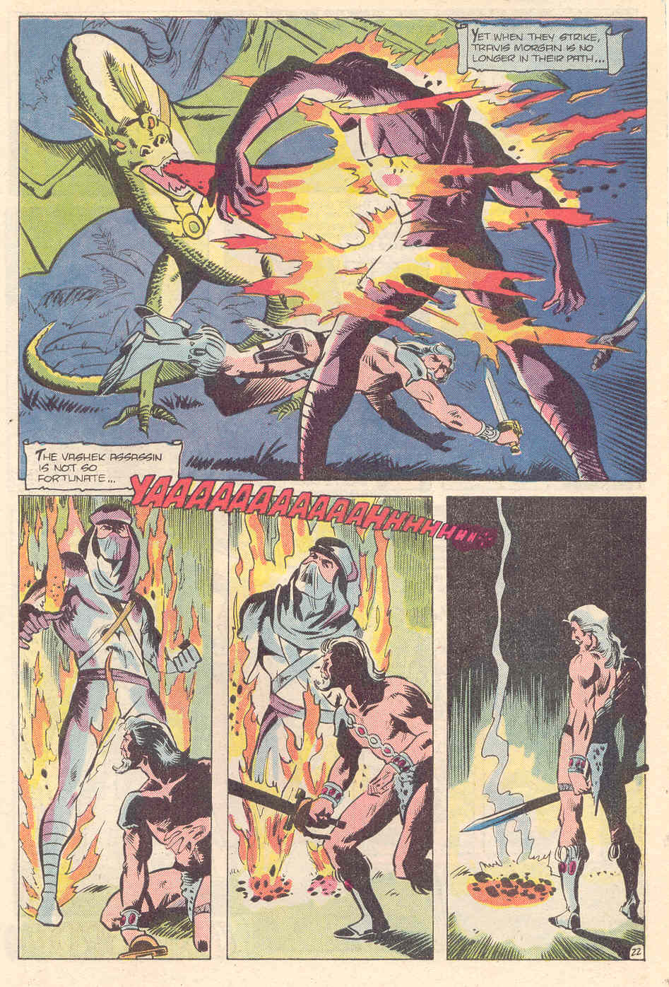 Read online Warlord (1976) comic -  Issue #99 - 22