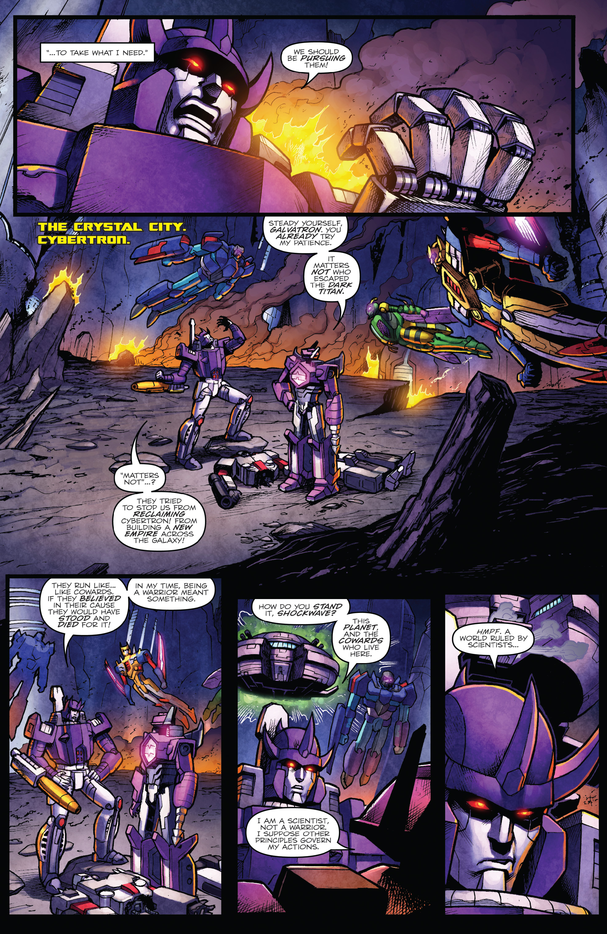 Read online The Transformers: Dark Cybertron Finale comic -  Issue # Full - 14