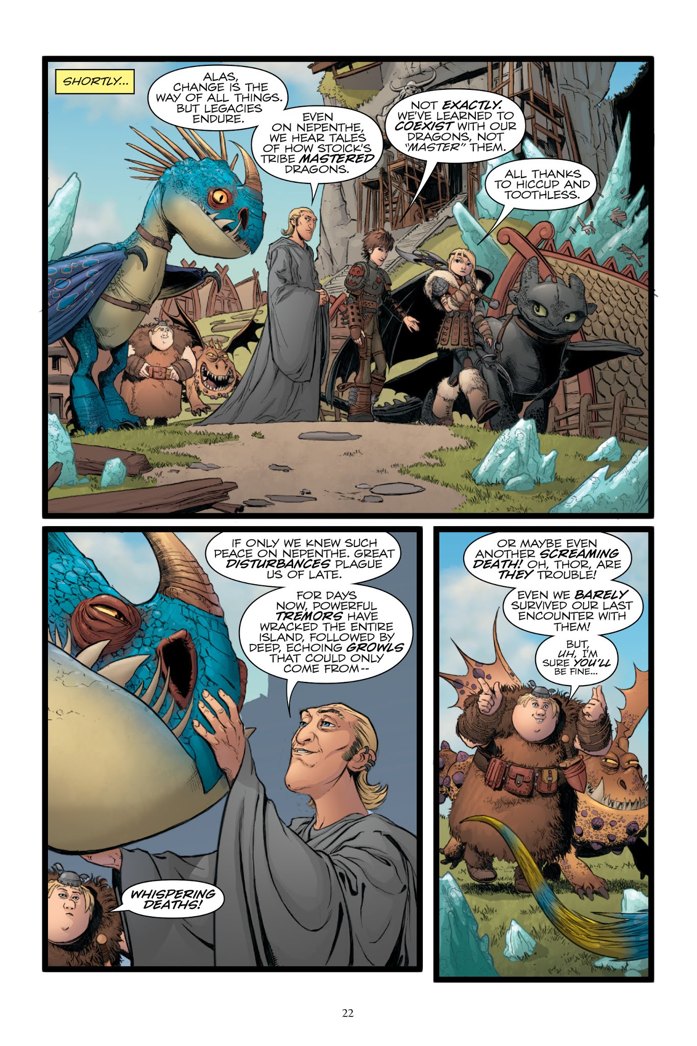 Read online How To Train Your Dragon: The Serpent's Heir comic -  Issue # TPB - 23