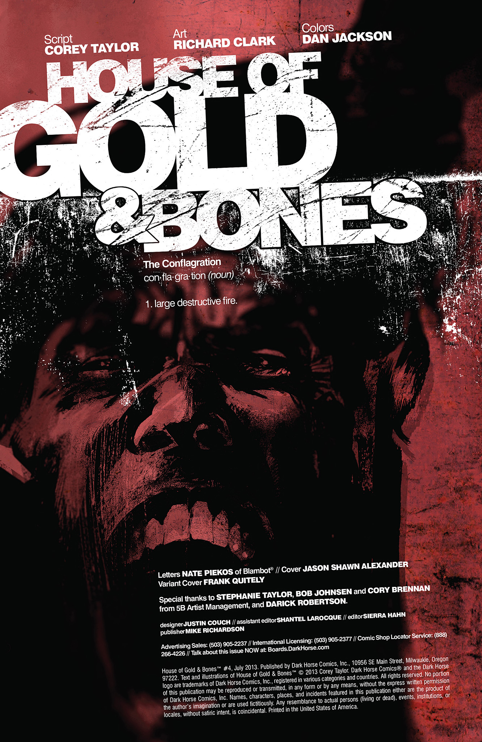 Read online House of Gold & Bones comic -  Issue #4 - 2