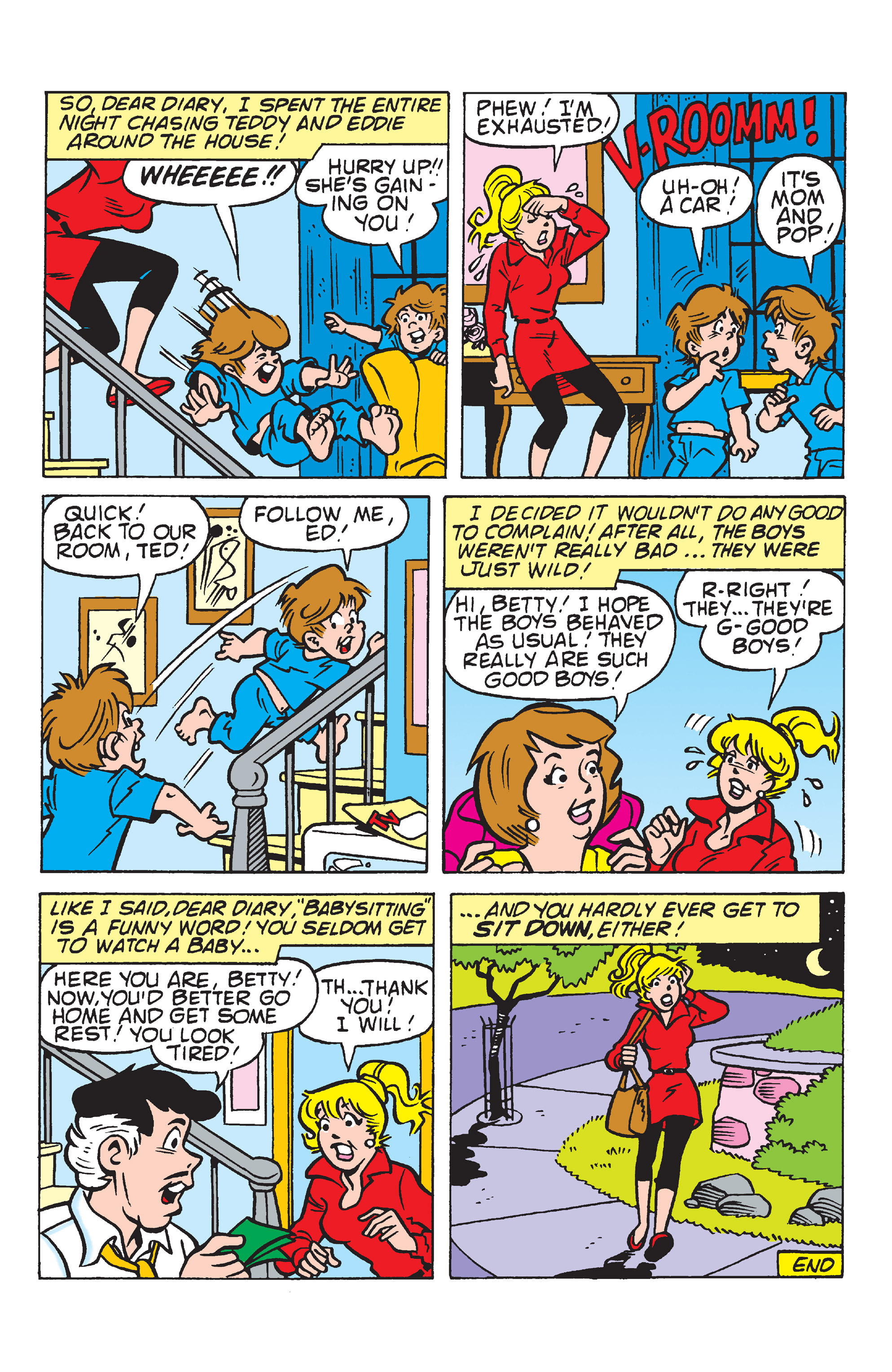 Read online B&V Friends Adventures In Babysitting comic -  Issue # TPB - 103