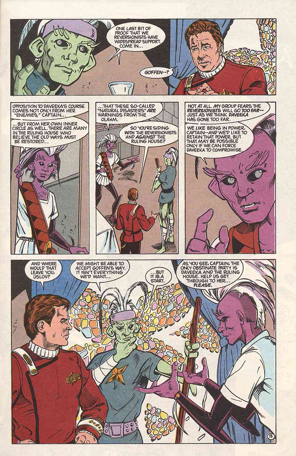 Read online Star Trek (1989) comic -  Issue #21 - 14