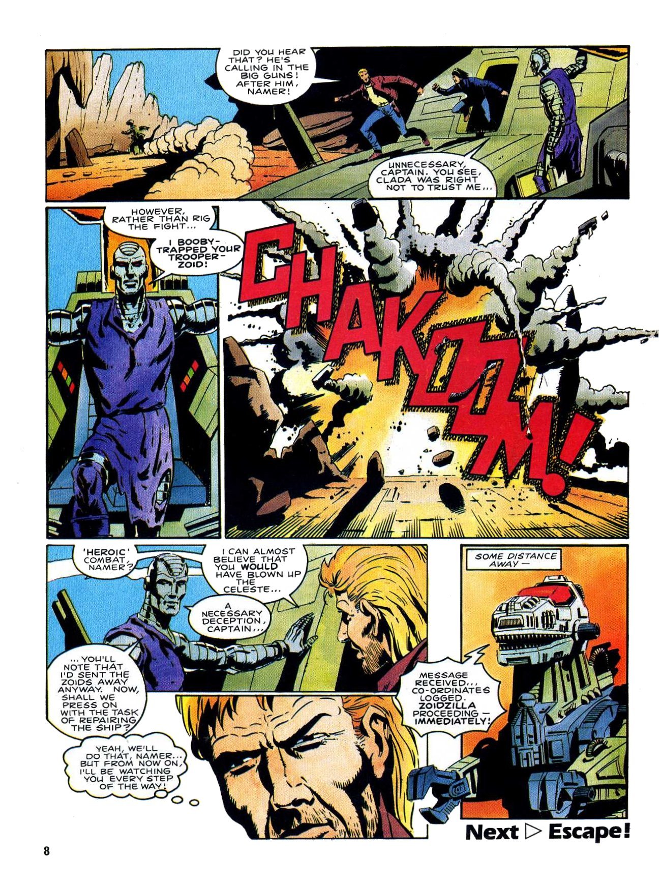 Read online Spider-Man and Zoids comic -  Issue #22 - 8