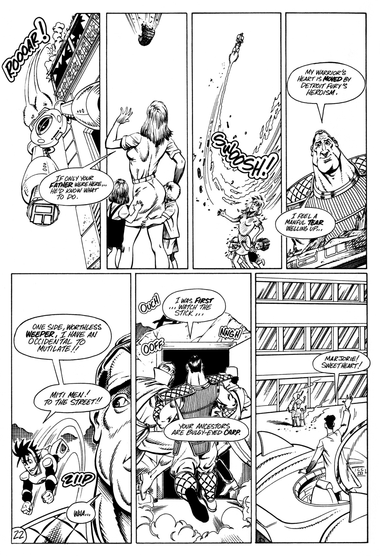 Read online Paul the Samurai (1992) comic -  Issue #2 - 24