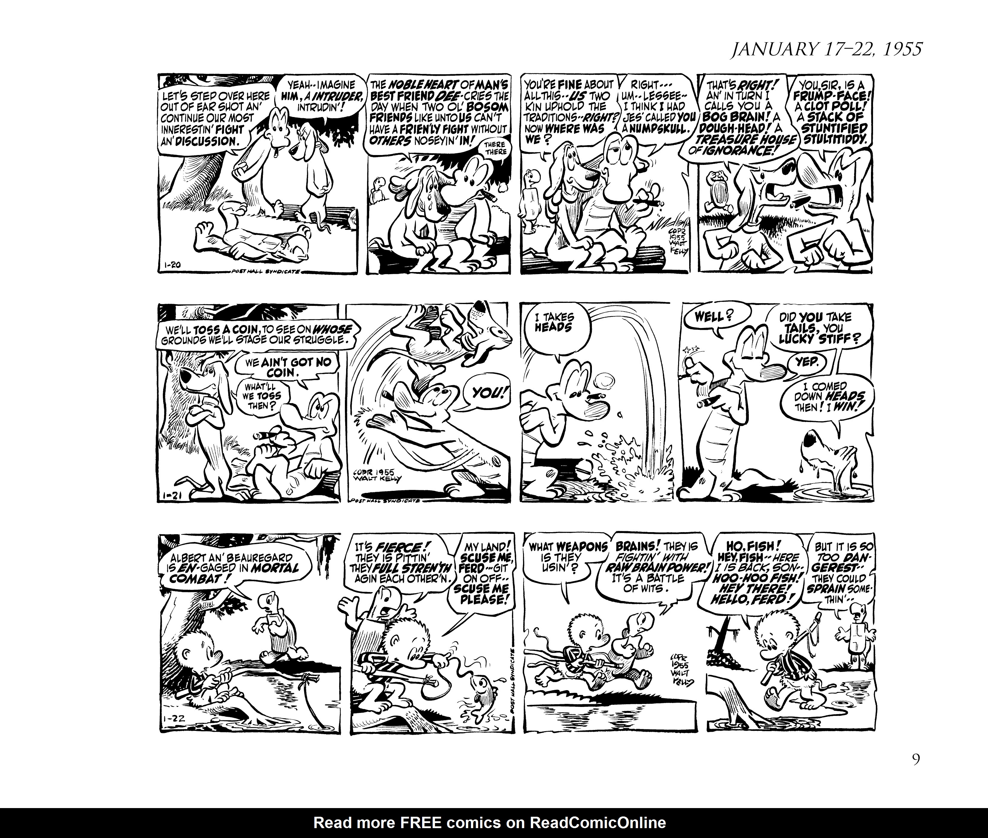 Read online Pogo by Walt Kelly: The Complete Syndicated Comic Strips comic -  Issue # TPB 4 (Part 1) - 21